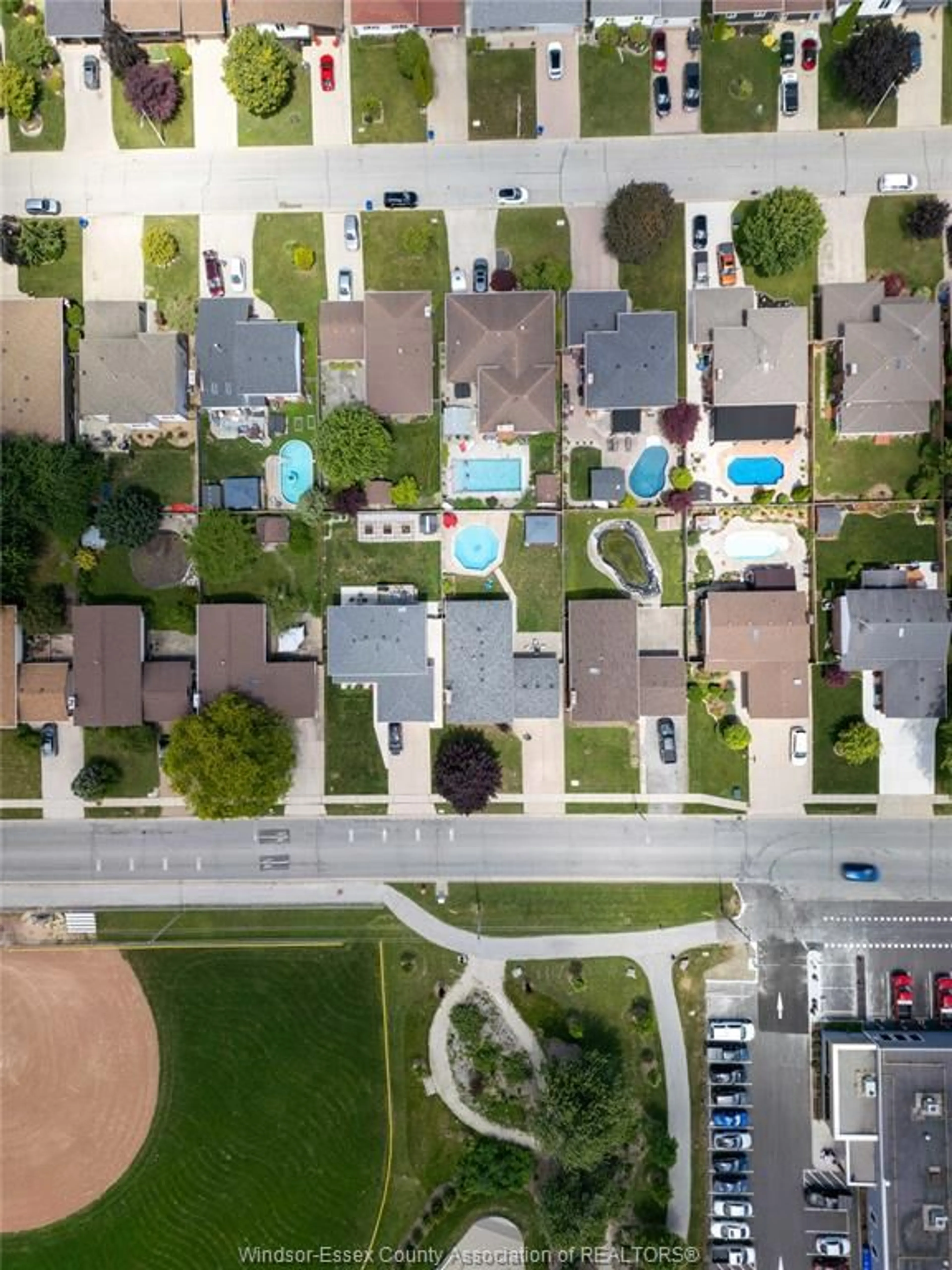 A pic from outside/outdoor area/front of a property/back of a property/a pic from drone, street for 12184 McNorton, Tecumseh Ontario N8N 3Z6
