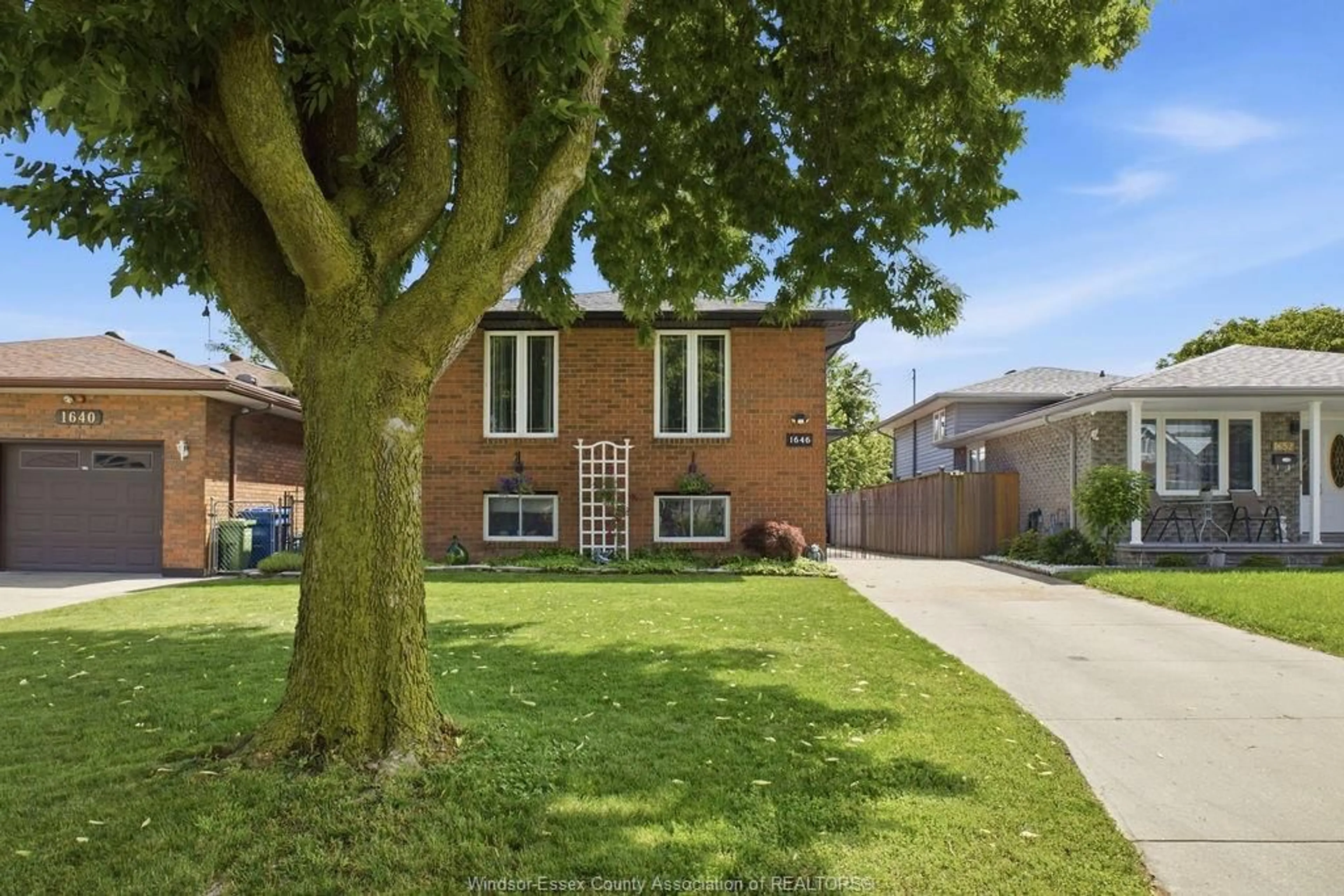 Home with brick exterior material, street for 1646 LANGLOIS Ave, Windsor Ontario N8X 4M5