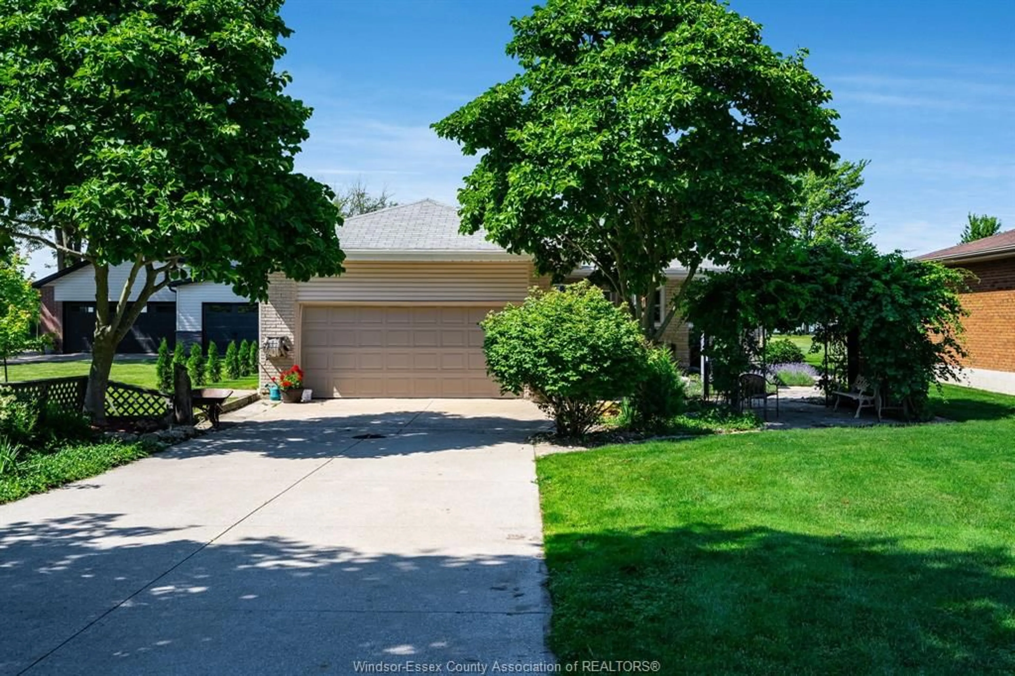 A pic from outside/outdoor area/front of a property/back of a property/a pic from drone, street for 12307 & 12310 Laforet Beach Rd., Lakeshore Ontario N0R 1N0