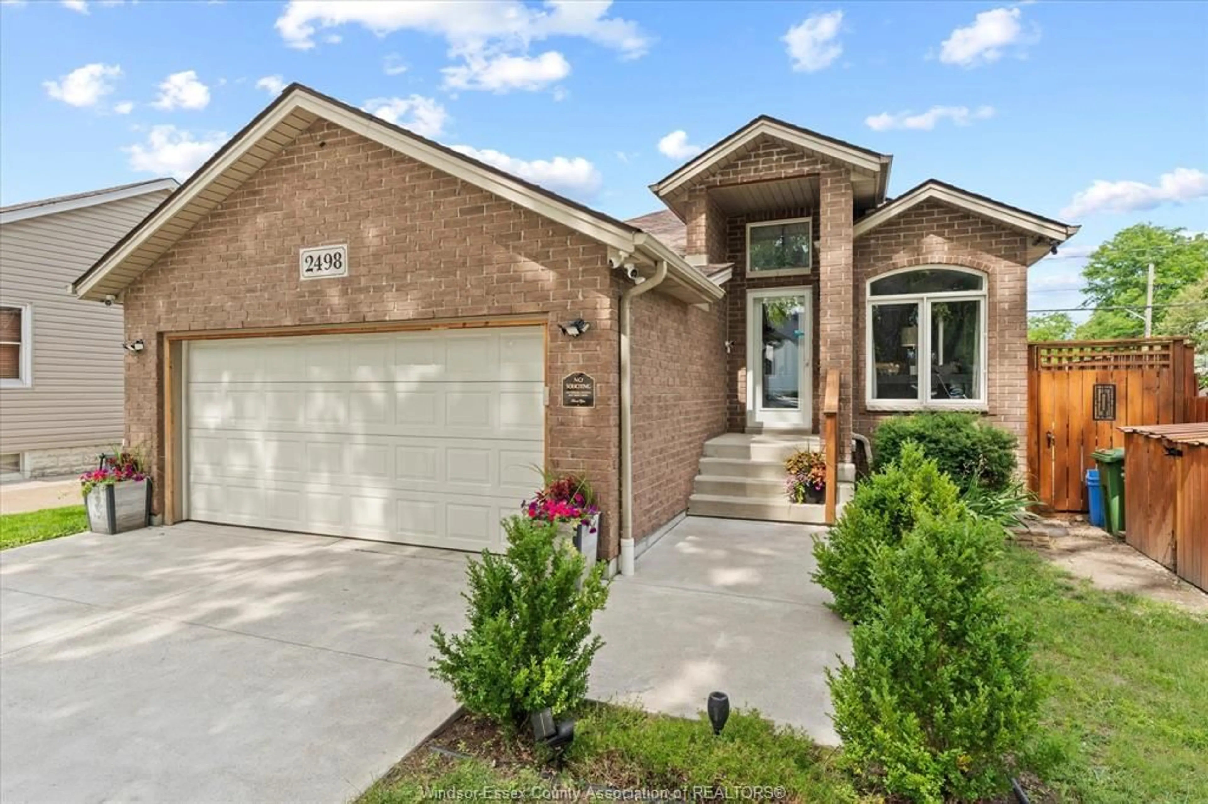 Home with brick exterior material, street for 2498 BERNARD, Windsor Ontario N8W 4S1
