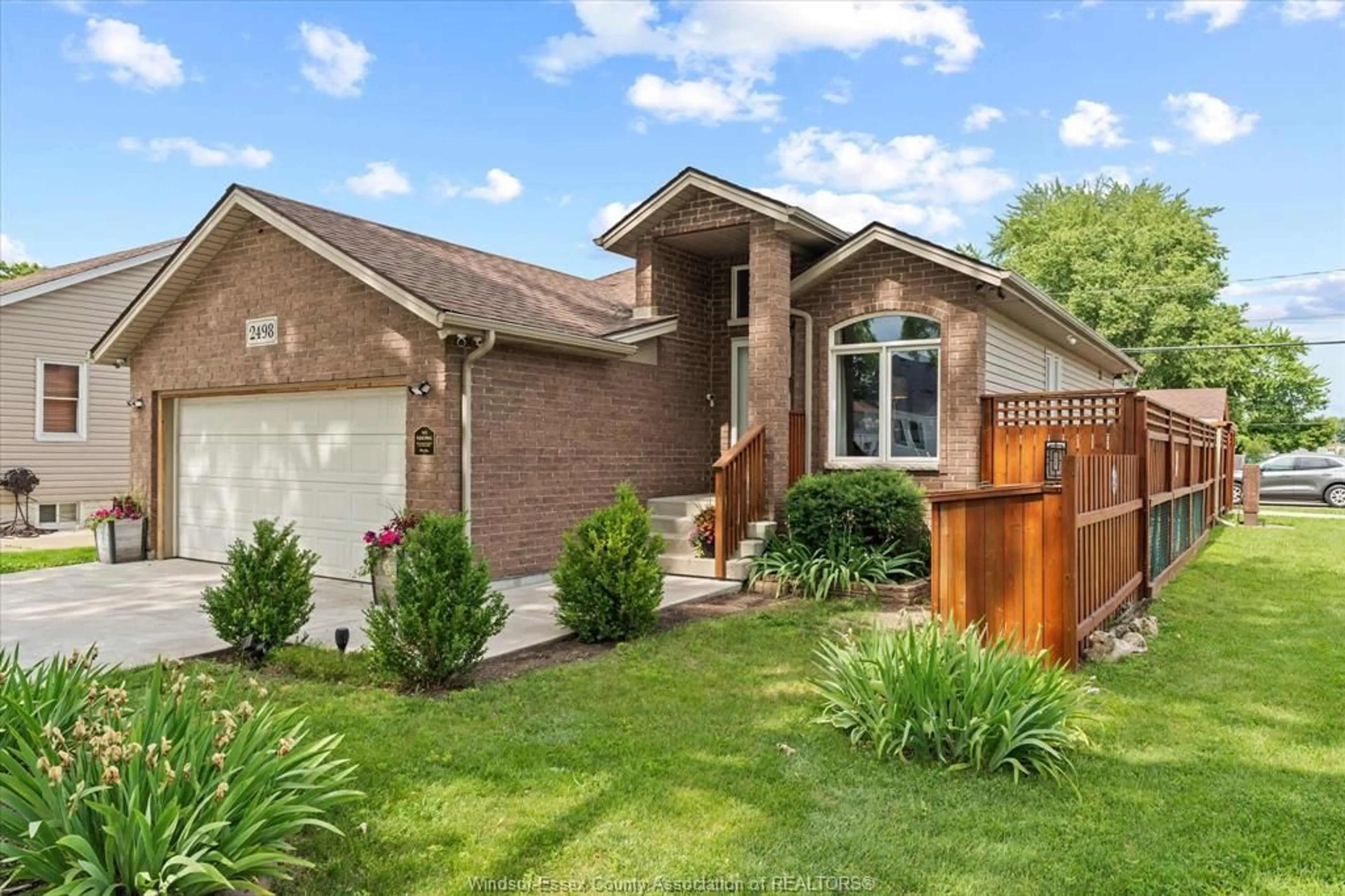 Home with brick exterior material, street for 2498 BERNARD, Windsor Ontario N8W 4S1