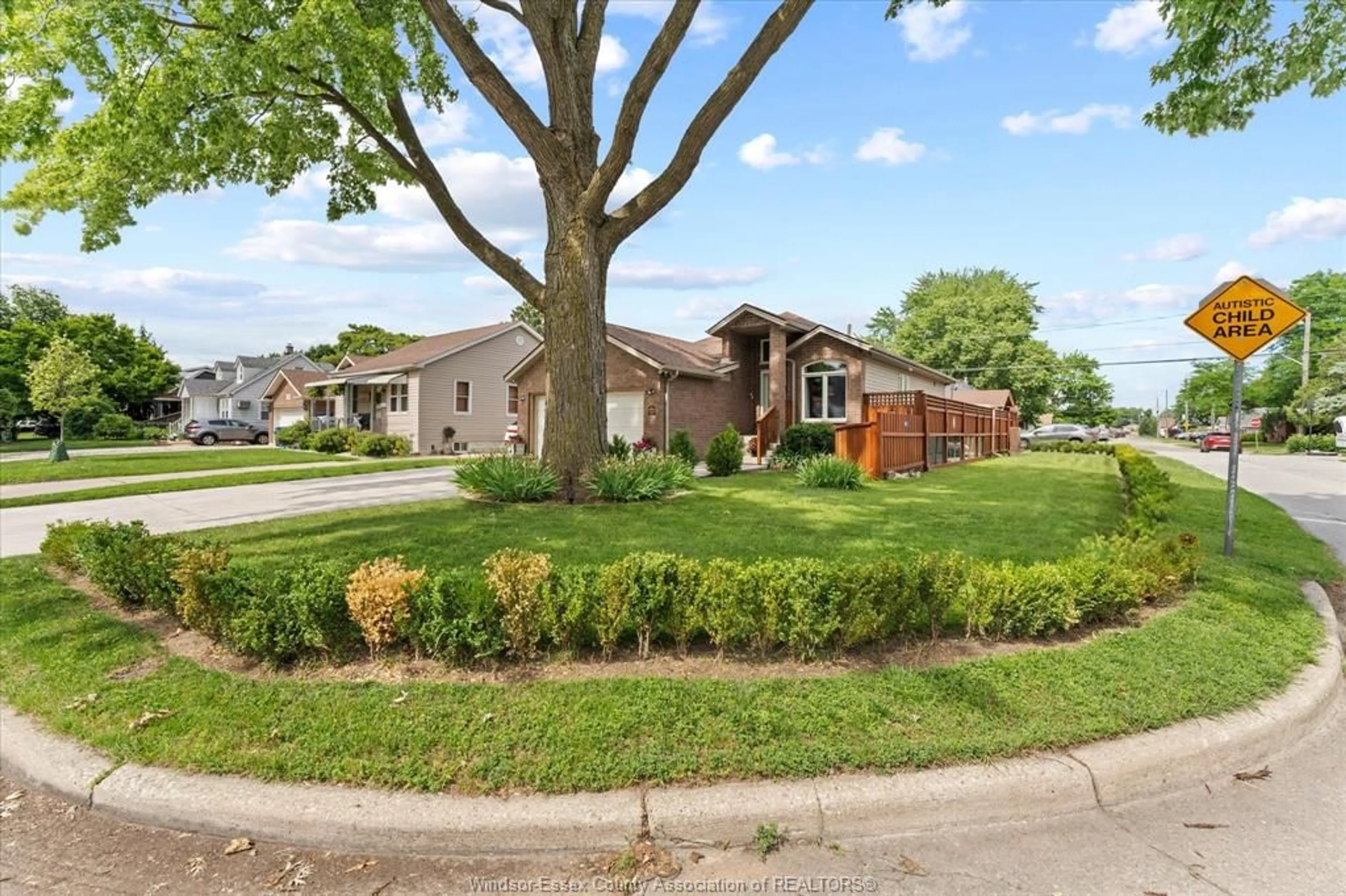 Home with brick exterior material, street for 2498 BERNARD, Windsor Ontario N8W 4S1