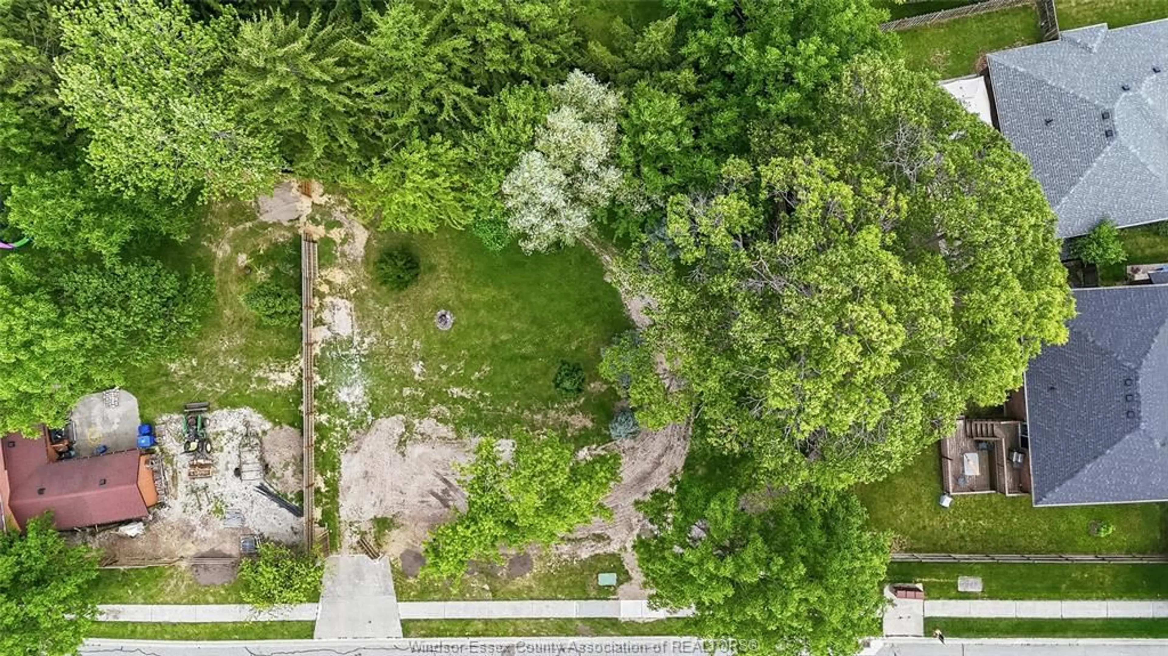 A pic from outside/outdoor area/front of a property/back of a property/a pic from drone, forest/trees view for V/L CONSERVATION Blvd, Kingsville Ontario N9Y 3Z1