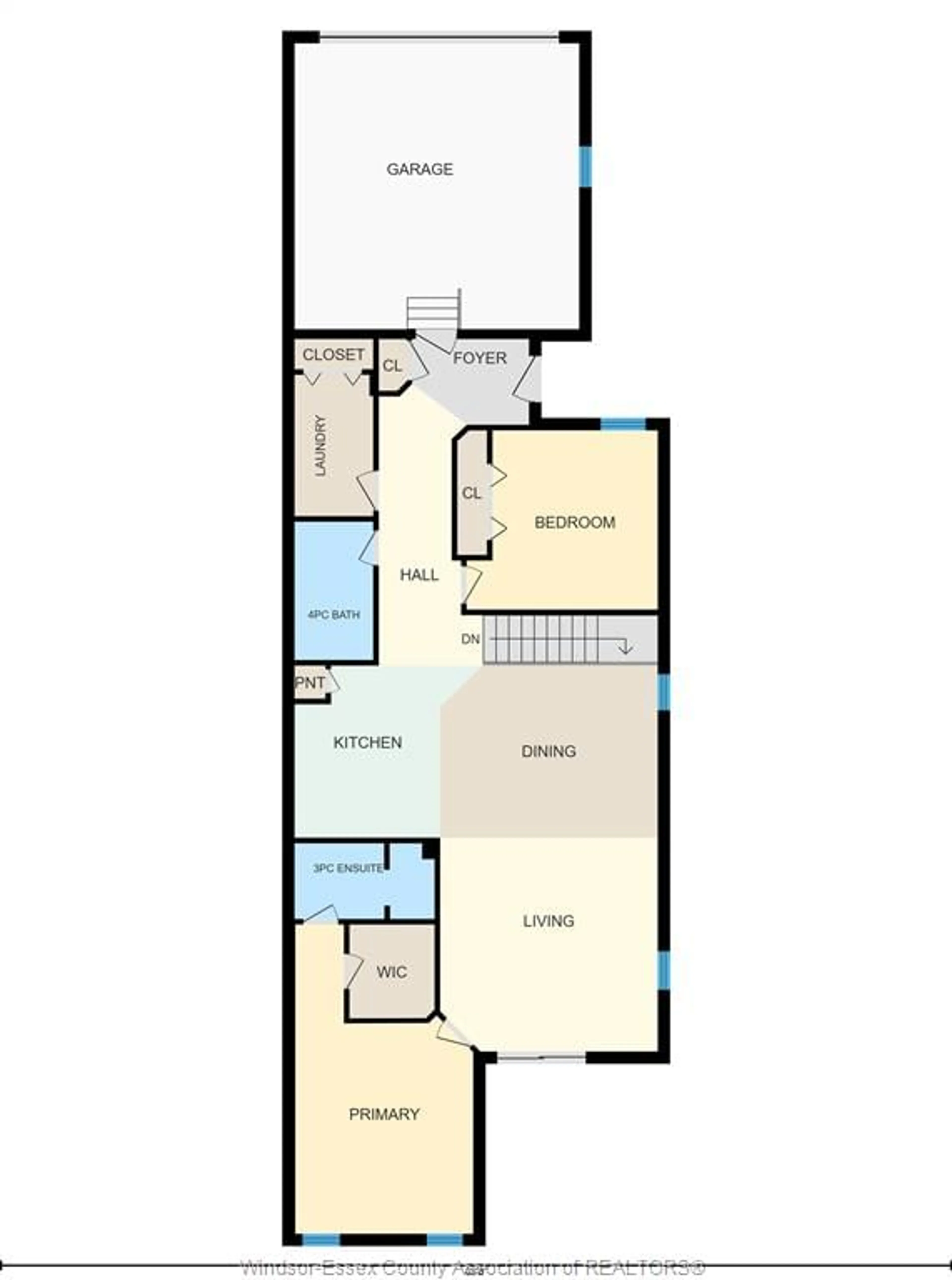 Floor plan for 2425 SKINNER, LaSalle Ontario N9H 2R5
