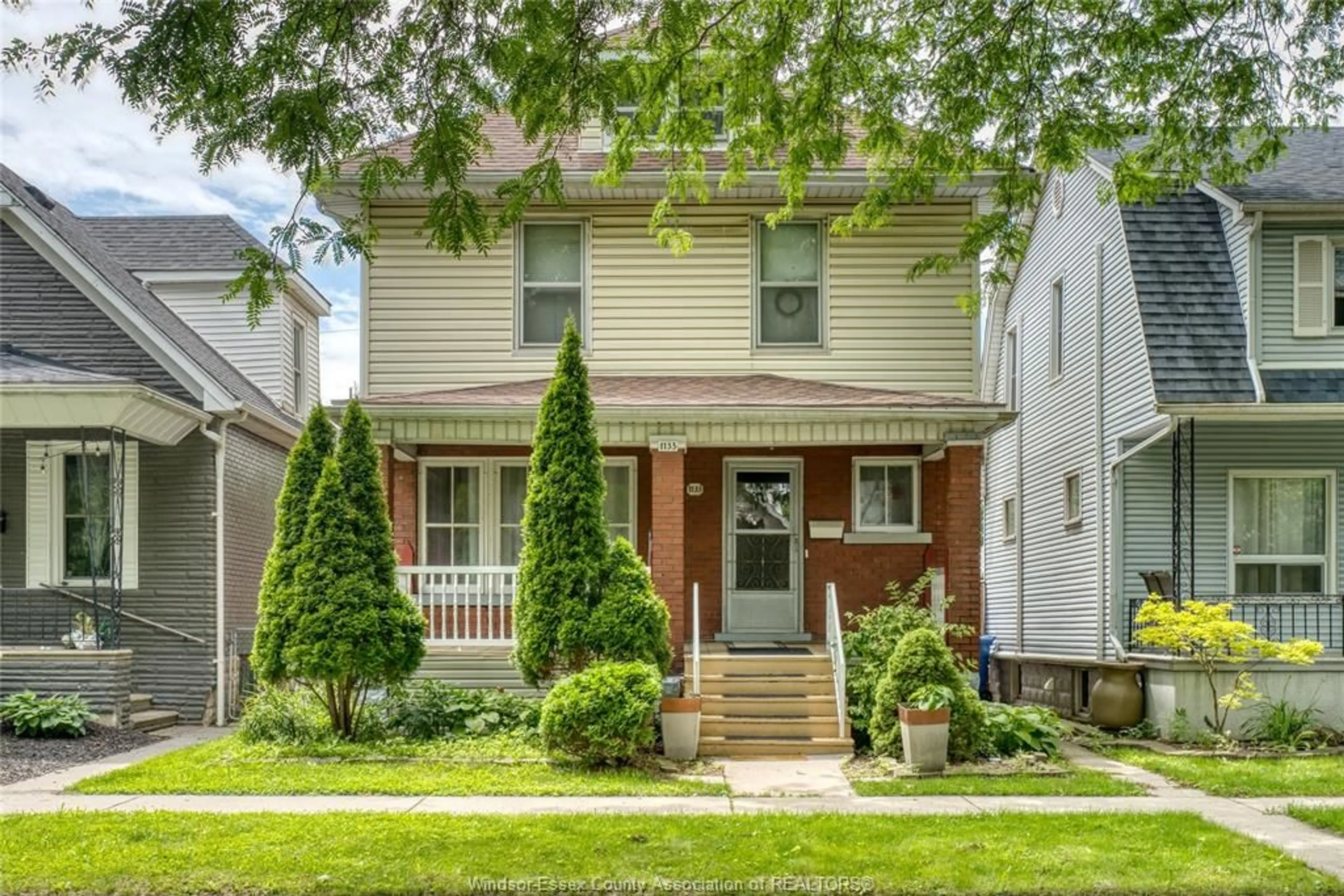 Home with brick exterior material, street for 133 WINDERMERE, Windsor Ontario N8Y 3E7