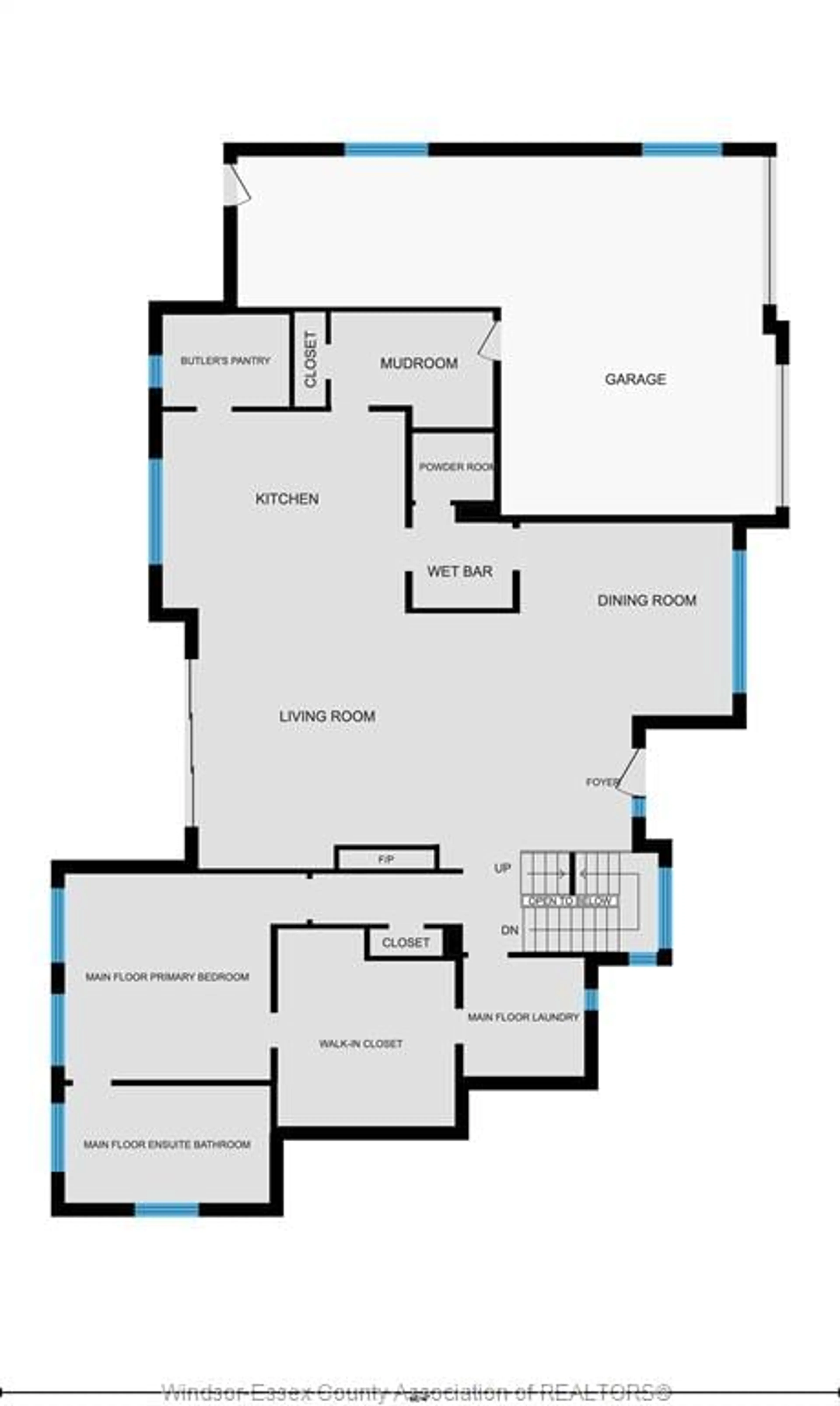 Floor plan for 65 UNITY Crt, LaSalle Ontario N9H 0M9