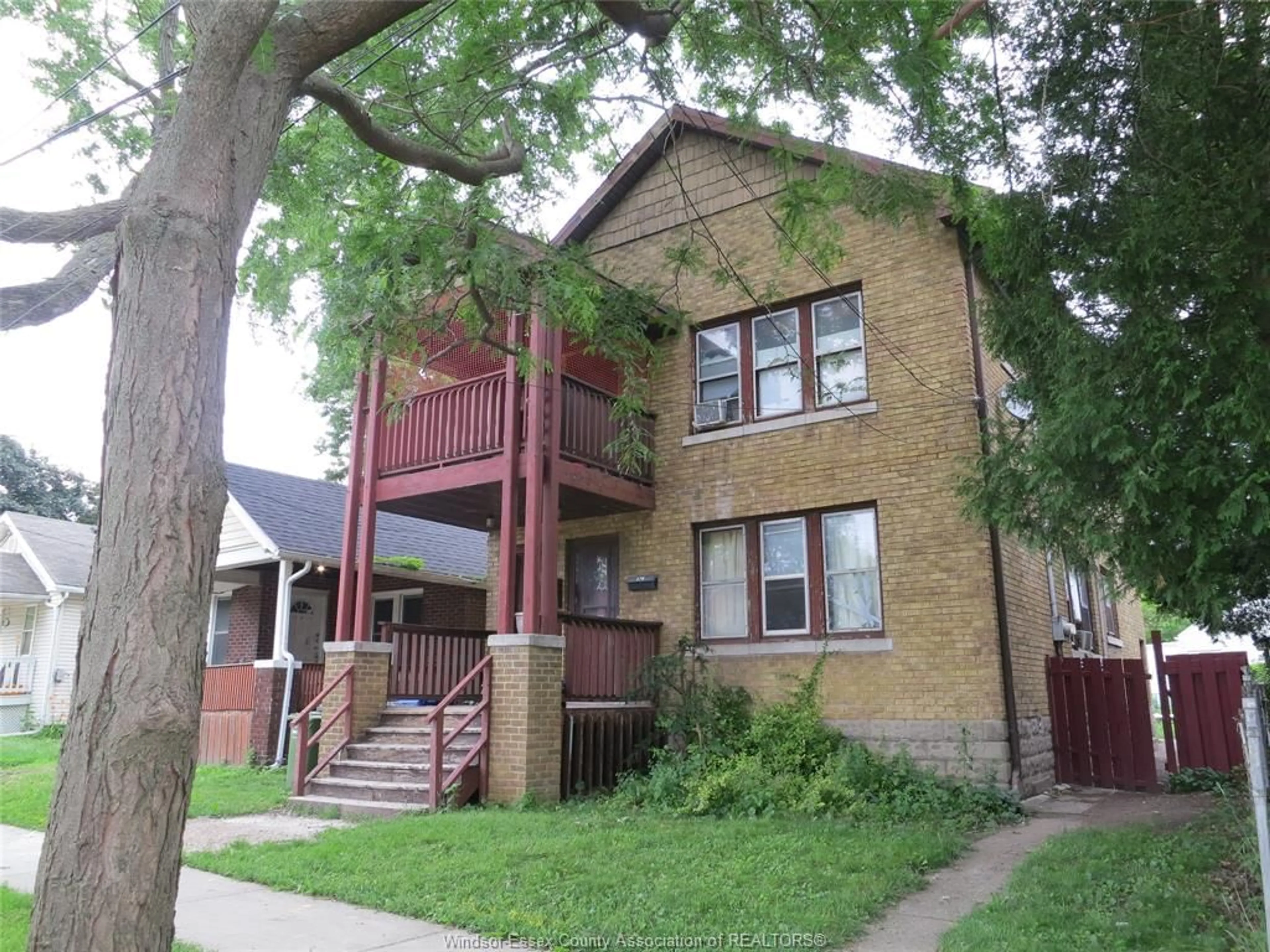 Home with brick exterior material, street for 574-576 SOUTH St, Windsor Ontario N9C 2W9