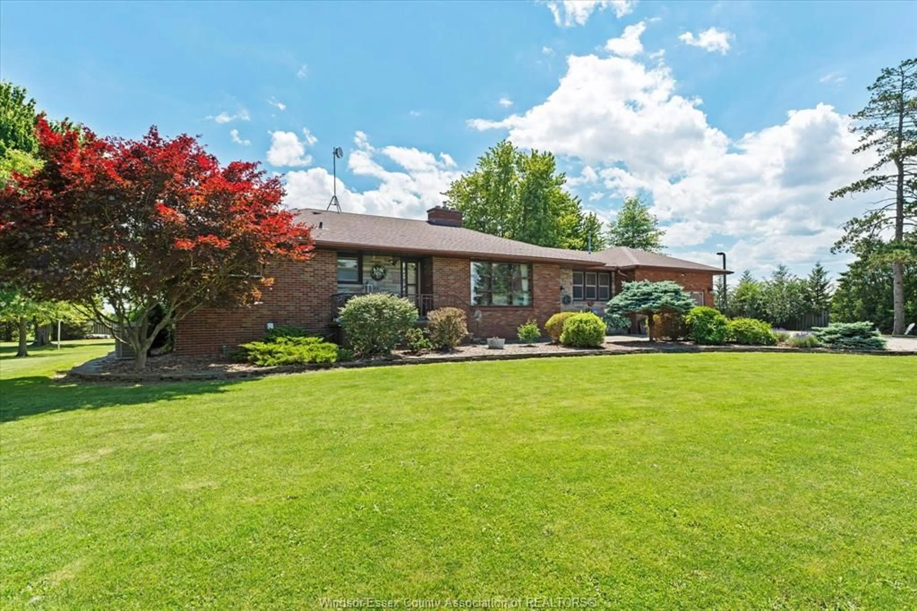 Home with brick exterior material, unknown for 9601 COUNTY RD 18, Amherstburg Ontario N9V 2Y8