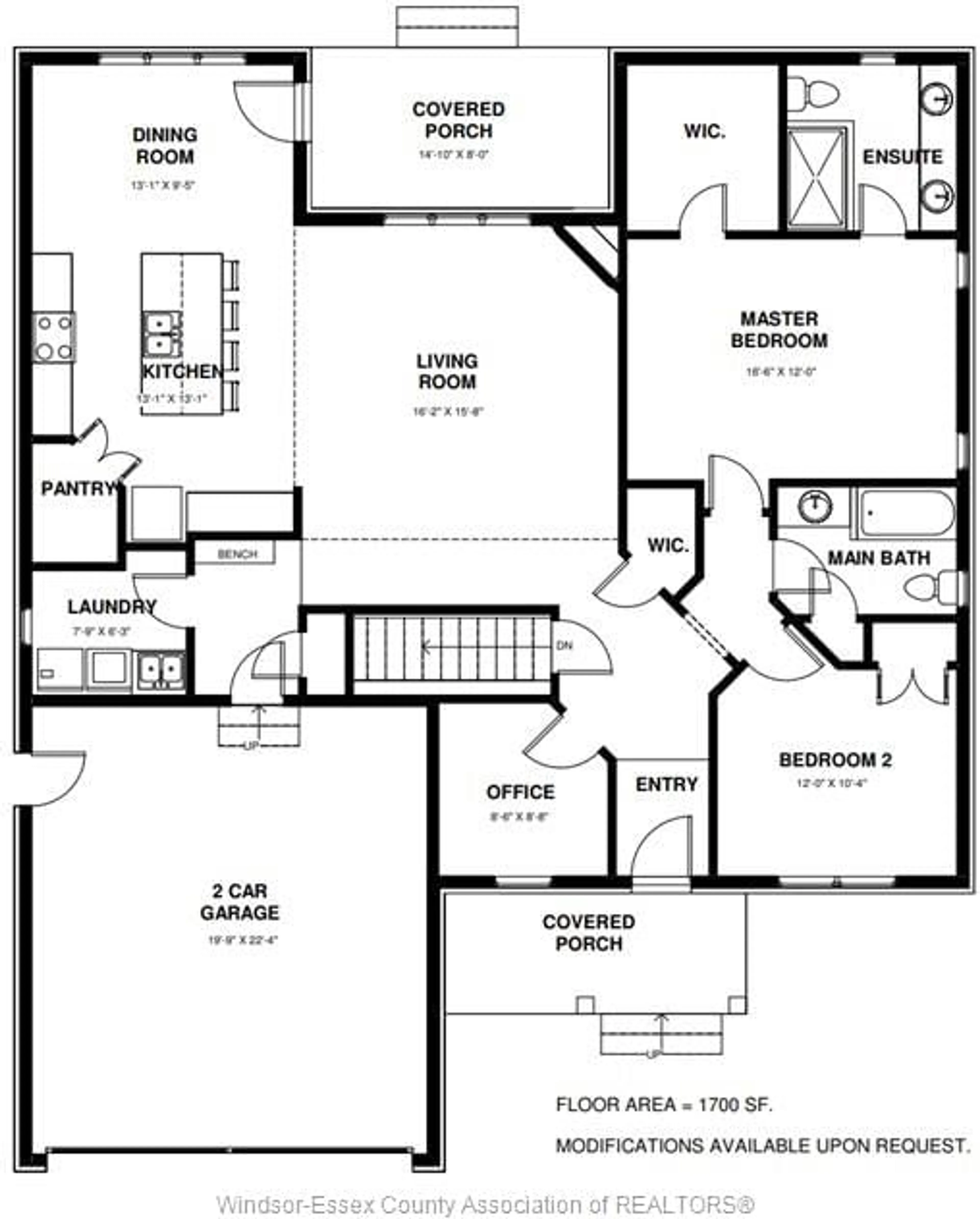 Floor plan for 1875 Molise Blvd, Kingsville Ontario N0P 2G0
