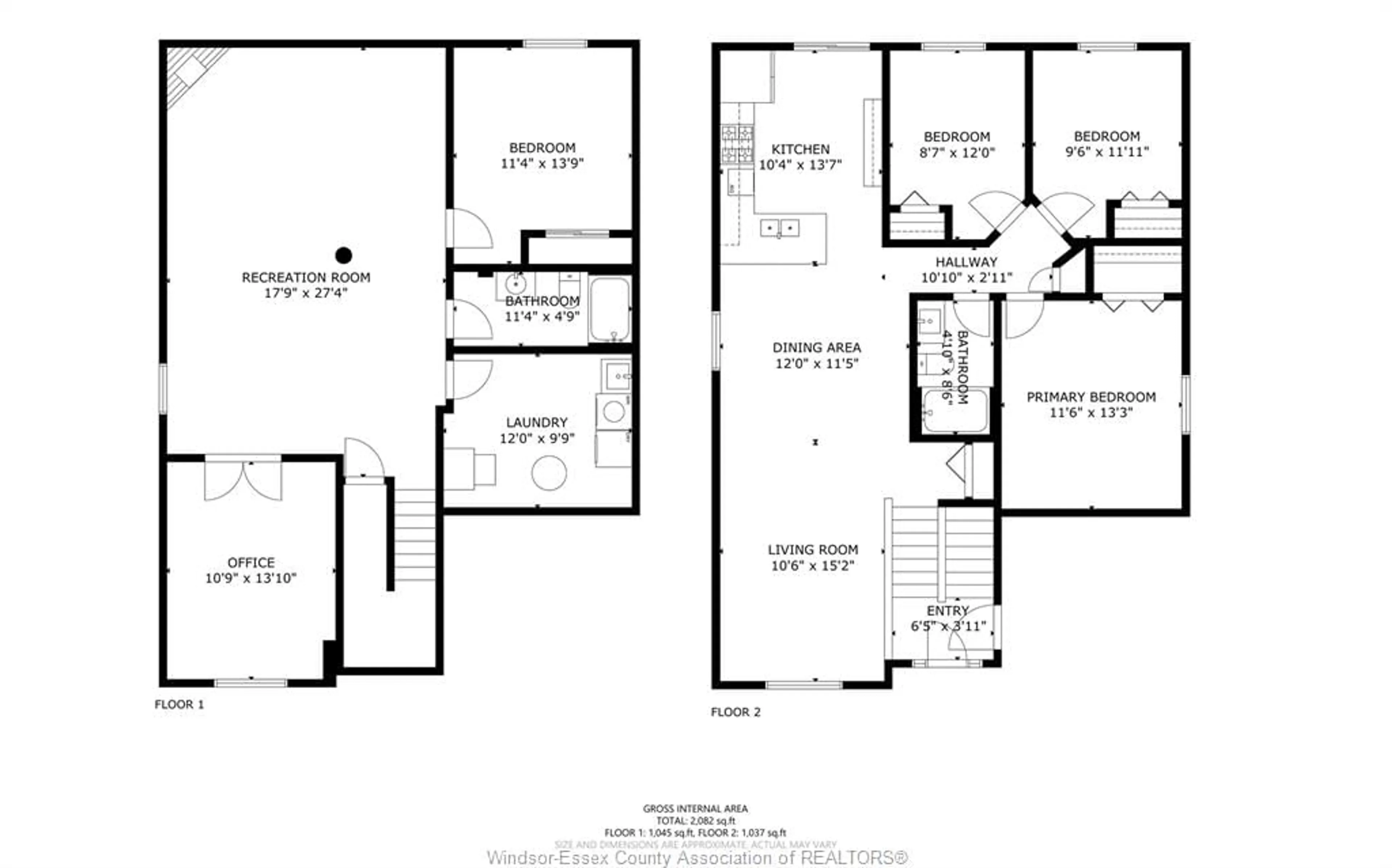 Floor plan for 10920 SPRINGHOLLOW Dr, Windsor Ontario N8P 1V2