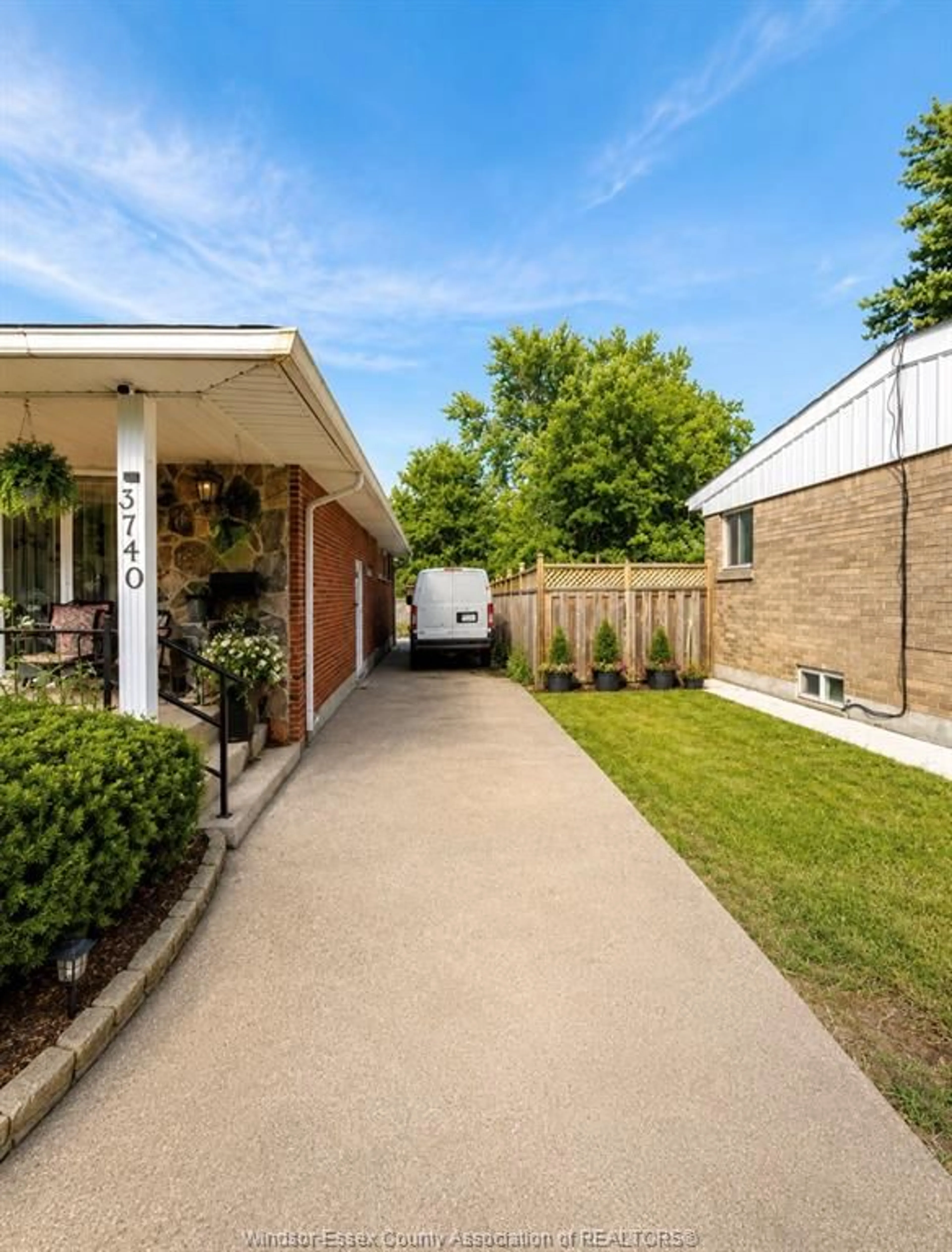 Home with brick exterior material, street for 3740 DOMINION, Windsor Ontario N9E 2P3