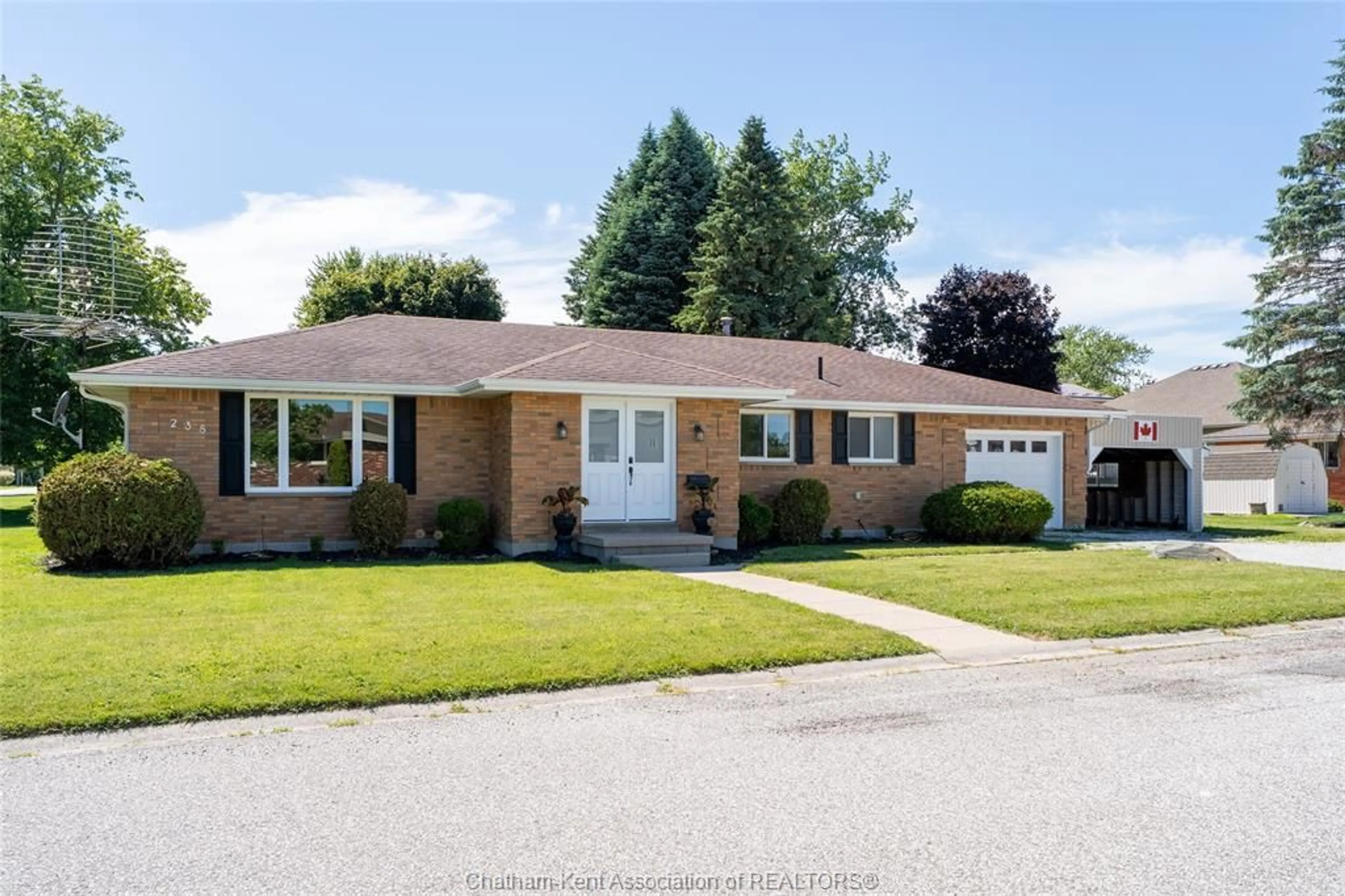 Home with brick exterior material, street for 238 DAVIES St, Dresden Ontario N0P 1M0