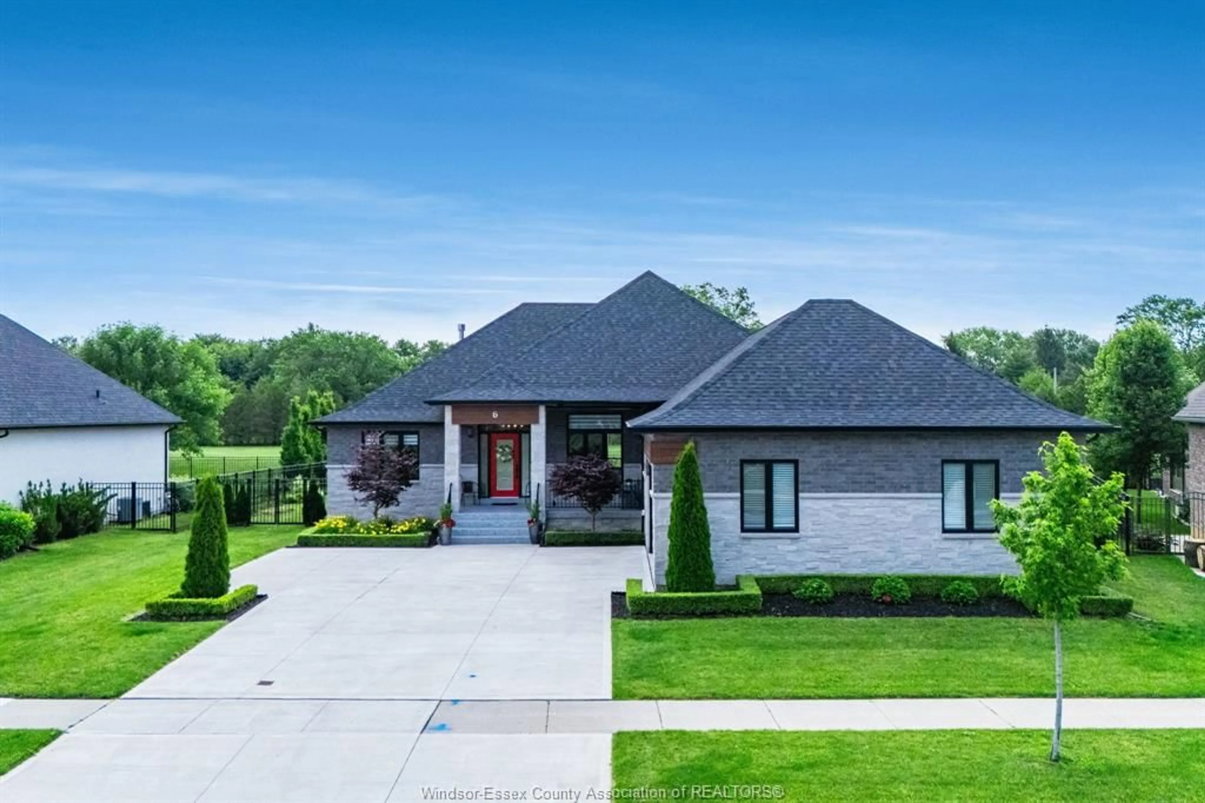 Home with brick exterior material, street for 6 Augusta Dr, Leamington Ontario N8H 0C7