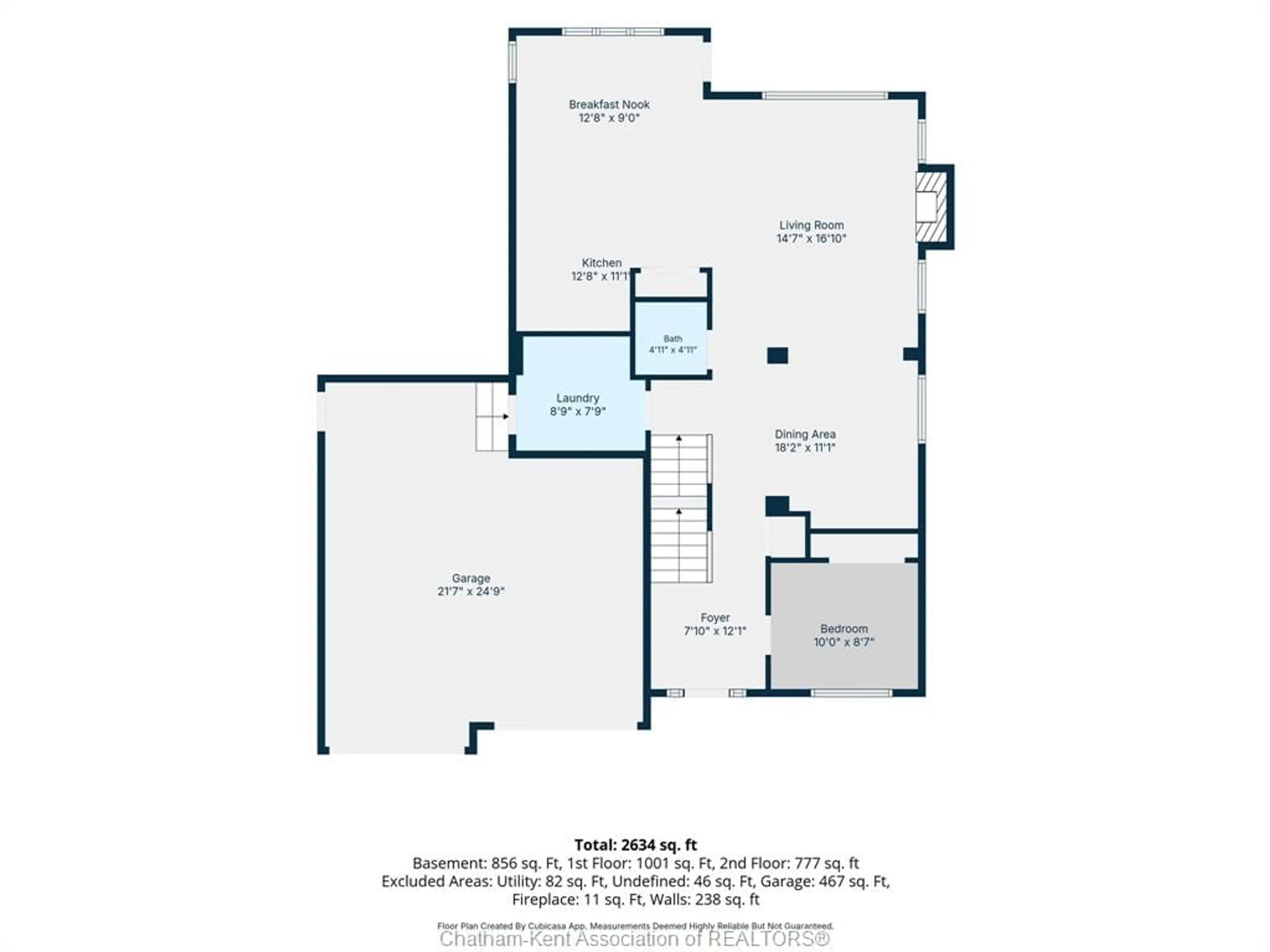 Floor plan for 125 Morning Glory Lane, Chatham Ontario N7L 5S5