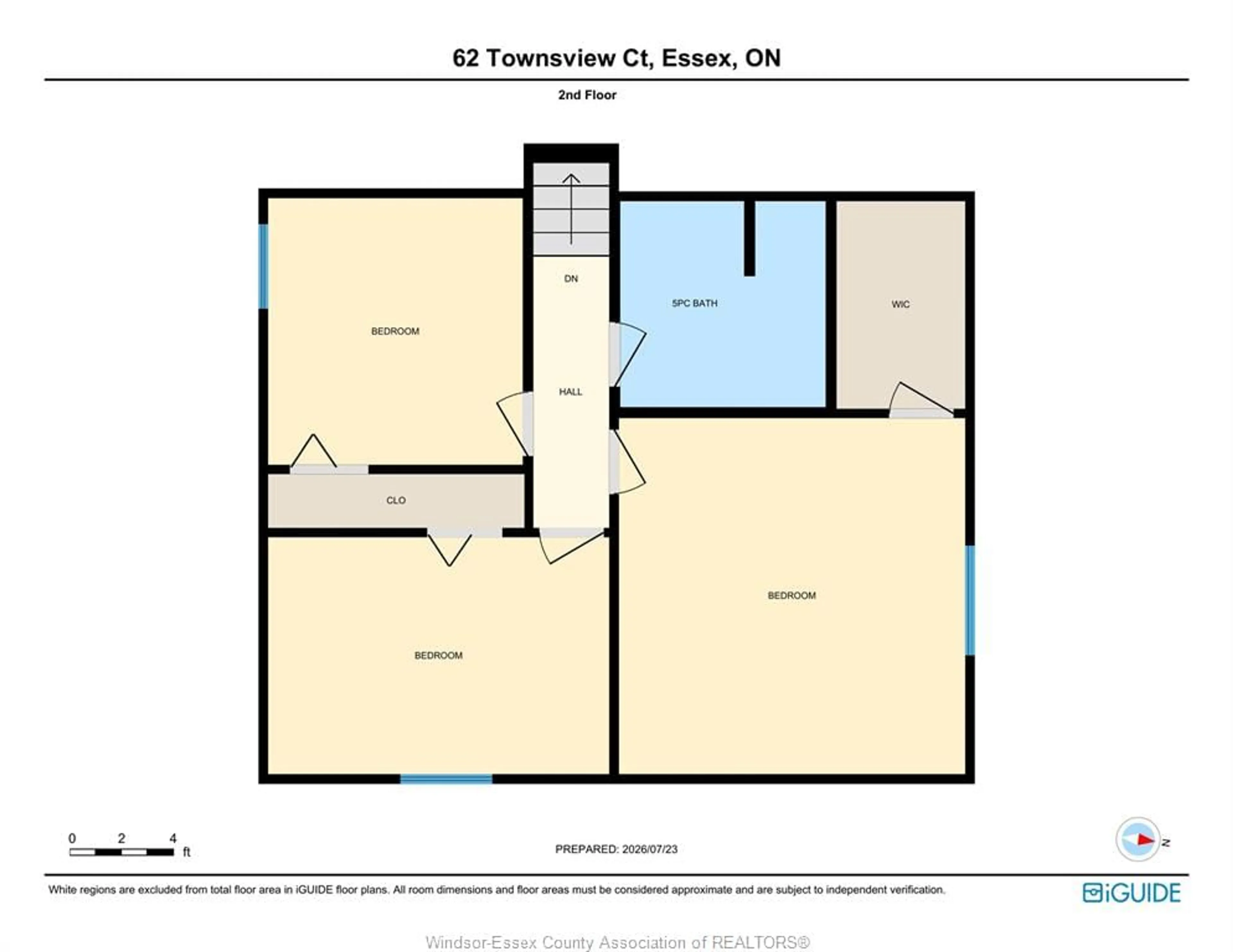 Floor plan for 62 TOWNSVIEW ST, Essex Ontario N8M 3E3