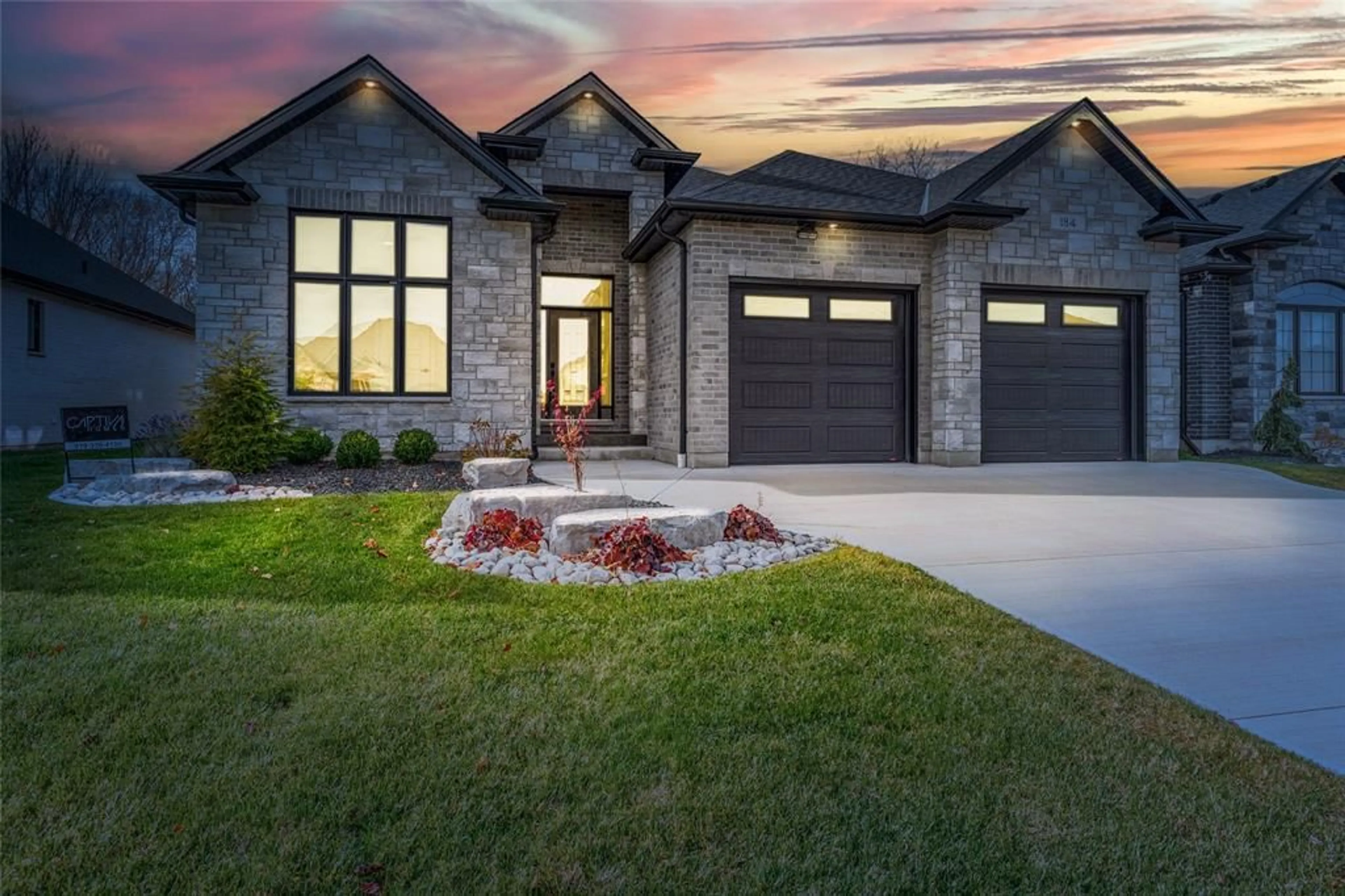 Home with brick exterior material, street for 184 SANDPIPER Dr, Sarnia Ontario N7S 0E7