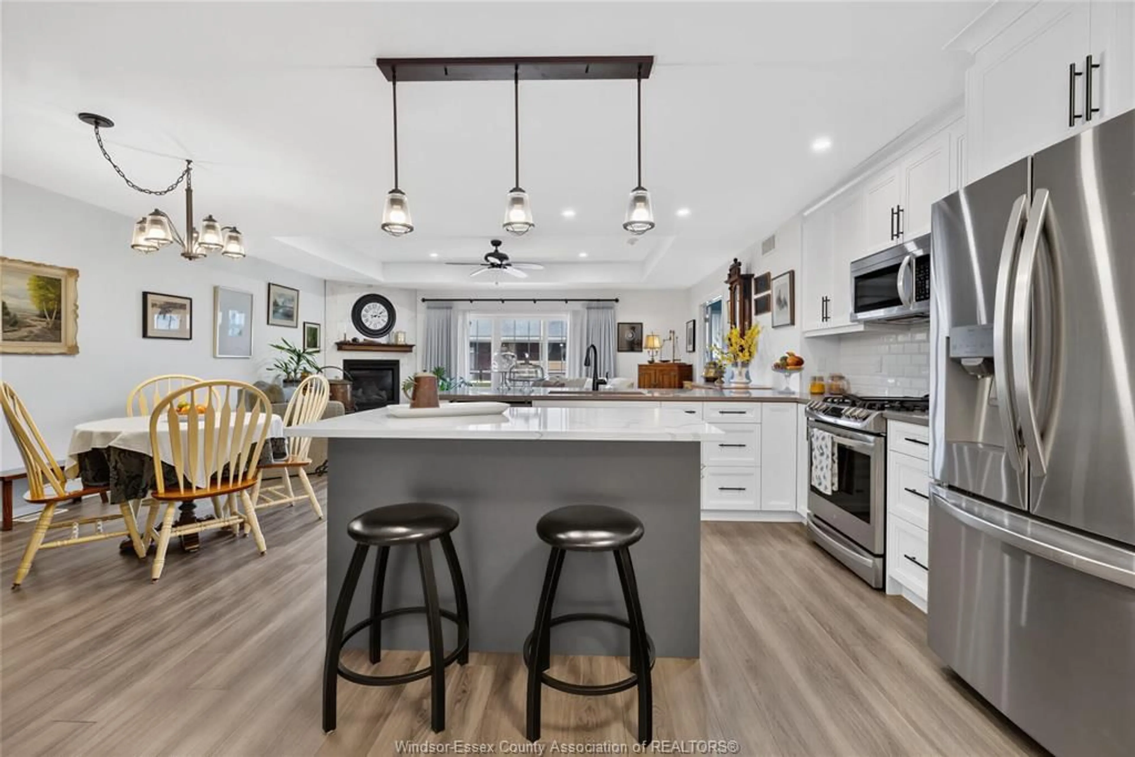 Open concept kitchen, unknown for 1175 Copeland, Windsor Ontario N8P 0C6