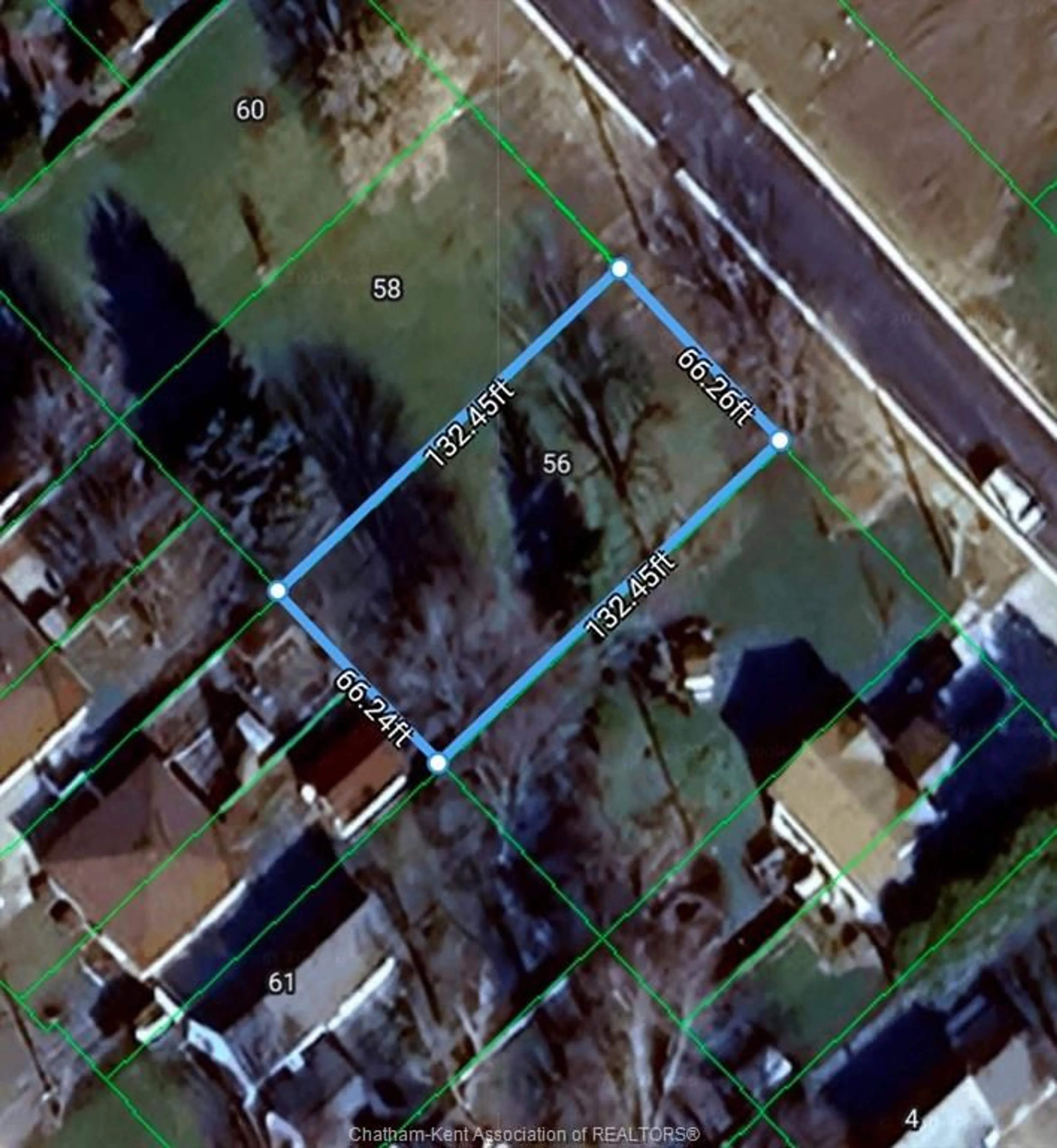 A pic from outside/outdoor area/front of a property/back of a property/a pic from drone, street for 56 Albert Ave, Ridgetown Ontario N0P 1C0