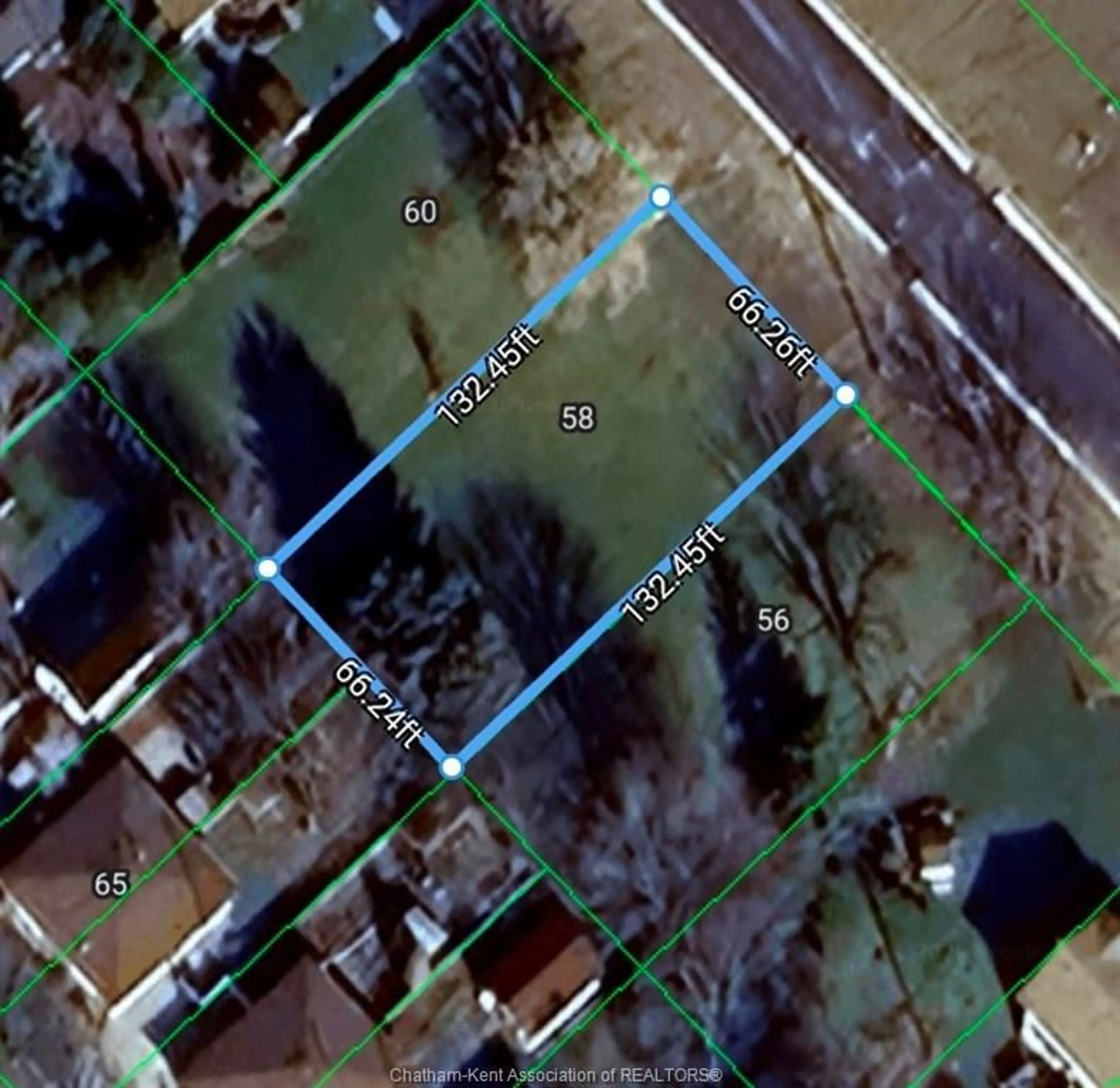 A pic from outside/outdoor area/front of a property/back of a property/a pic from drone, street for 58 Albert Ave, Ridgetown Ontario N0P 1C0