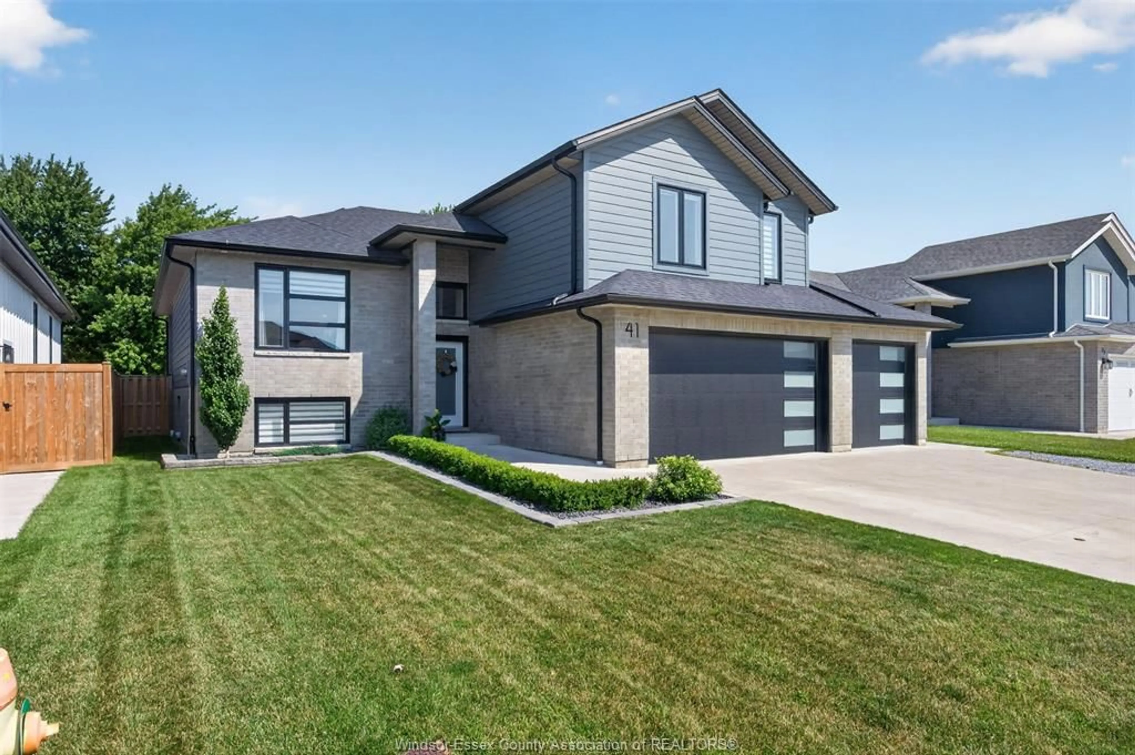 Home with brick exterior material, street for 41 Belleview Drive, Cottam Ontario N0R 1B0