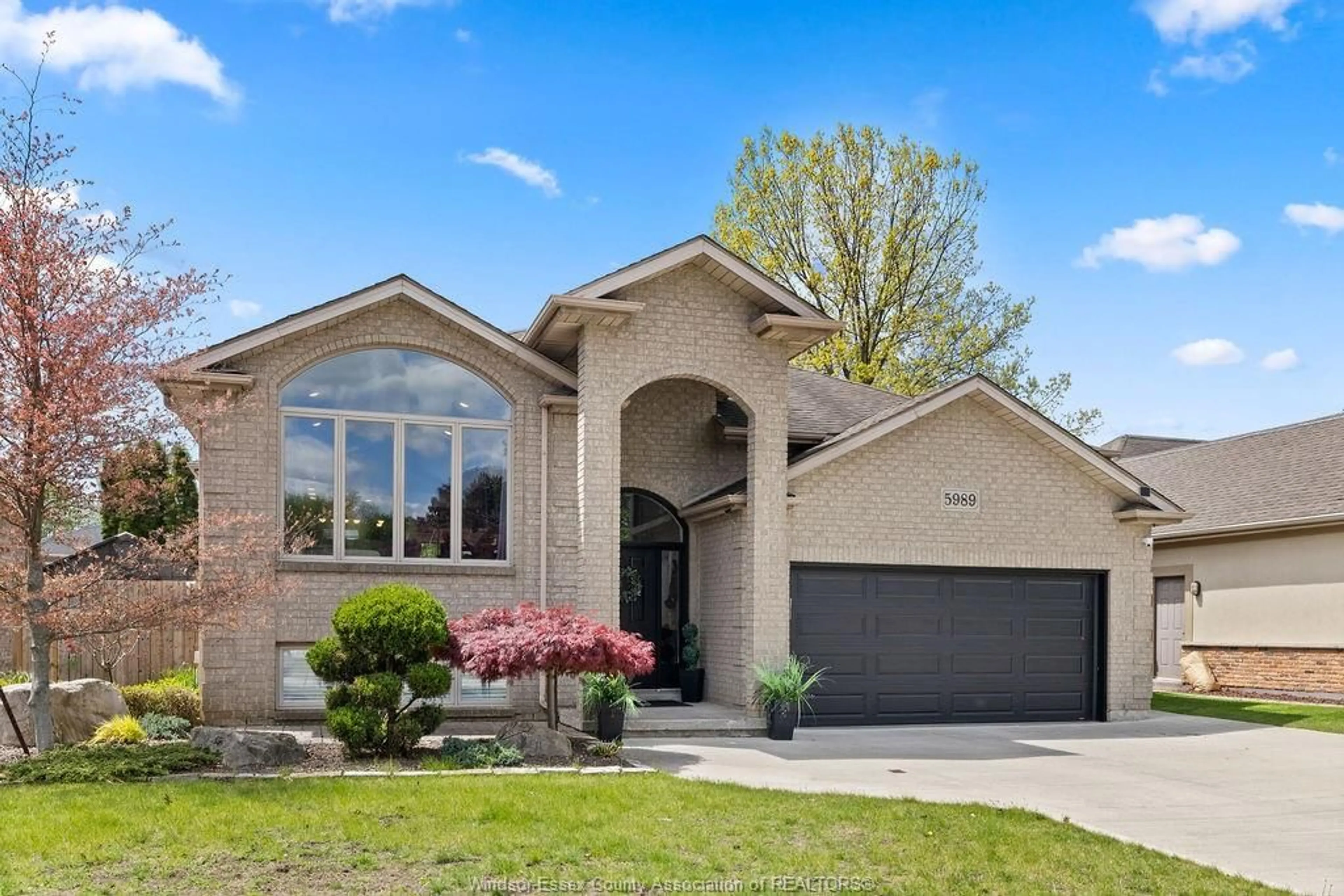 Home with brick exterior material, street for 5989 ROSEWOOD Cres, LaSalle Ontario N9J 3L7
