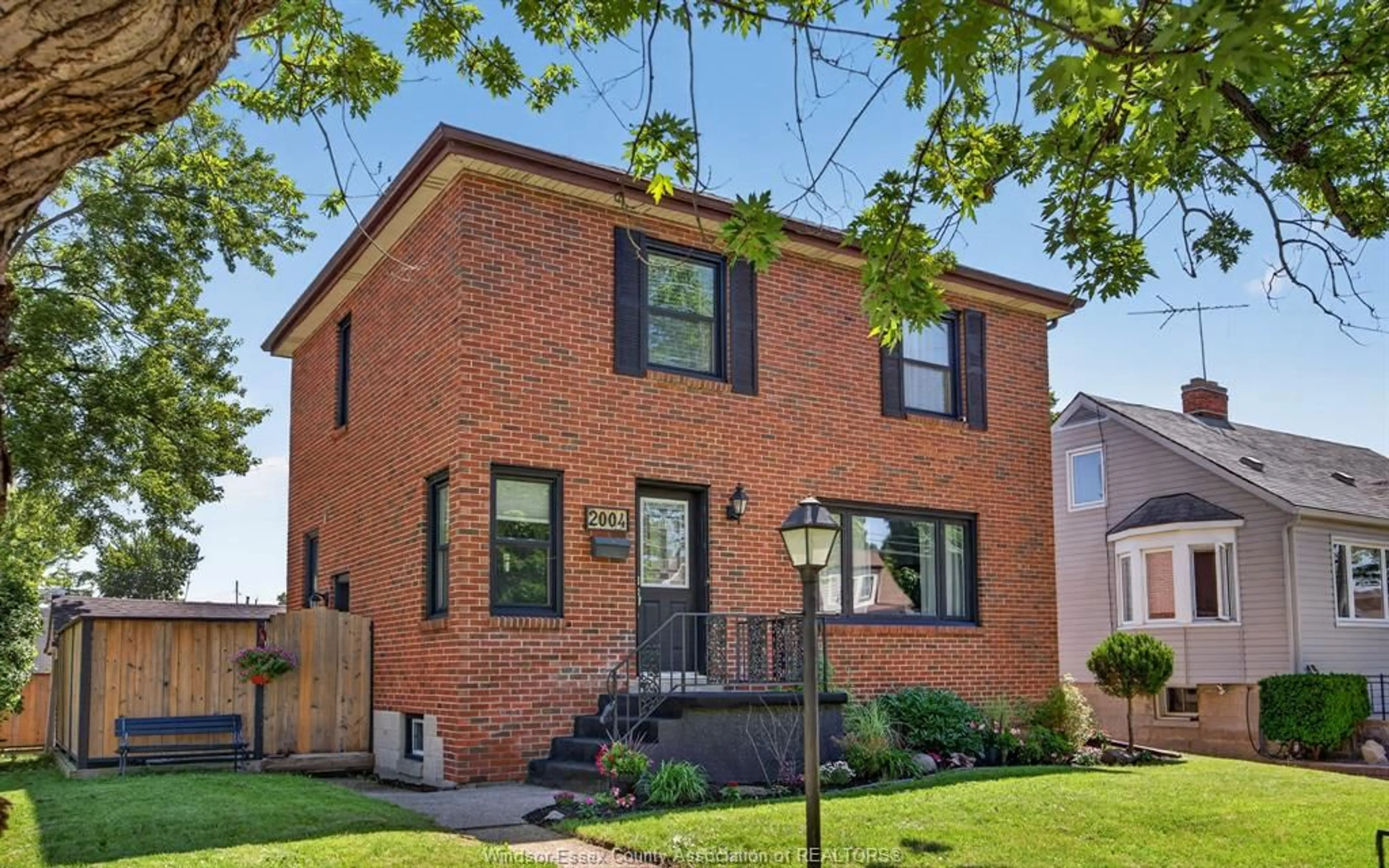 Home with brick exterior material, street for 2004 NORMAN, Windsor Ontario N8T 1S4