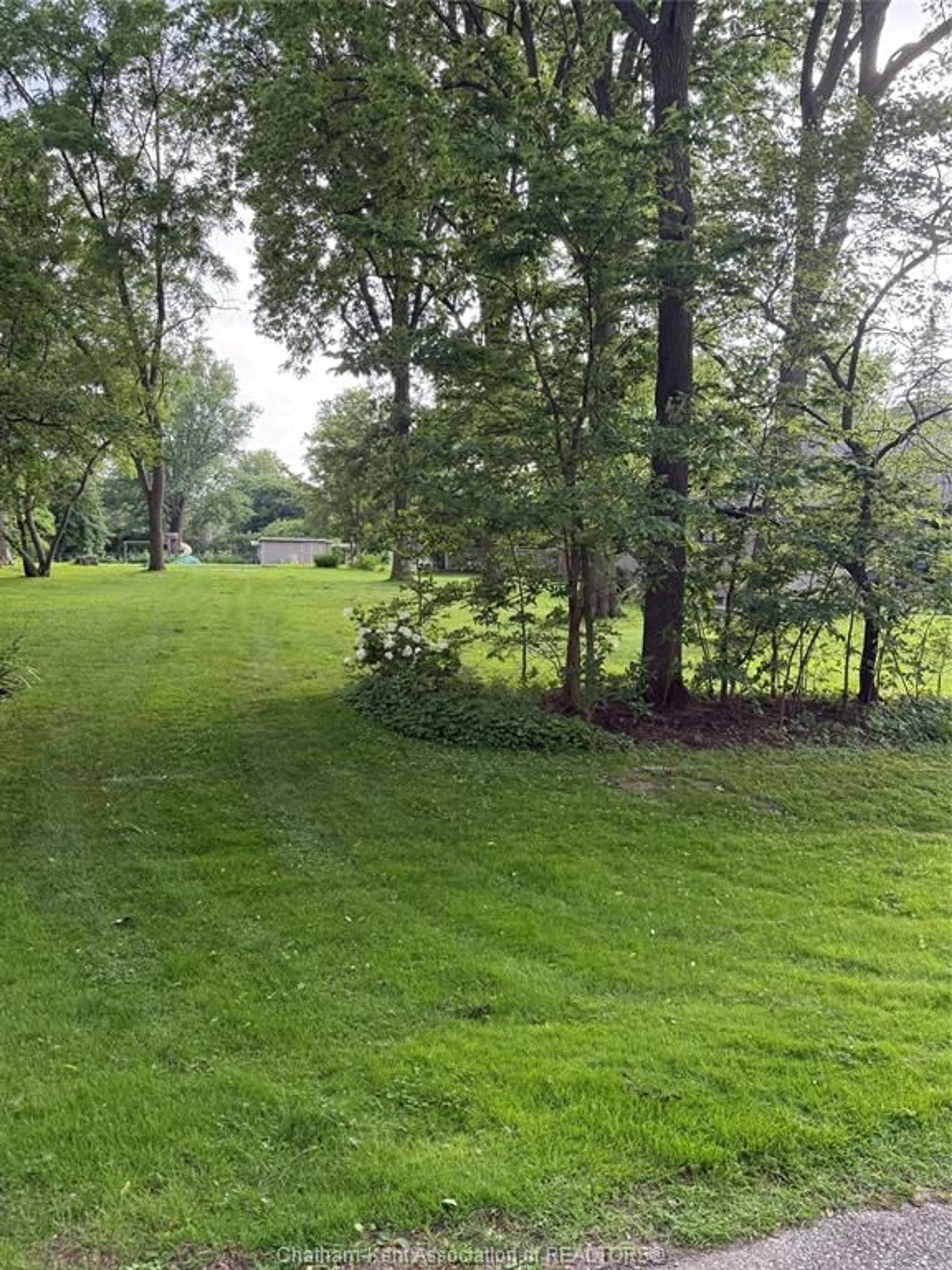 A pic from outside/outdoor area/front of a property/back of a property/a pic from drone, forest/trees view for VL Briarhill Rd, Chatham Ontario N7M 4H3
