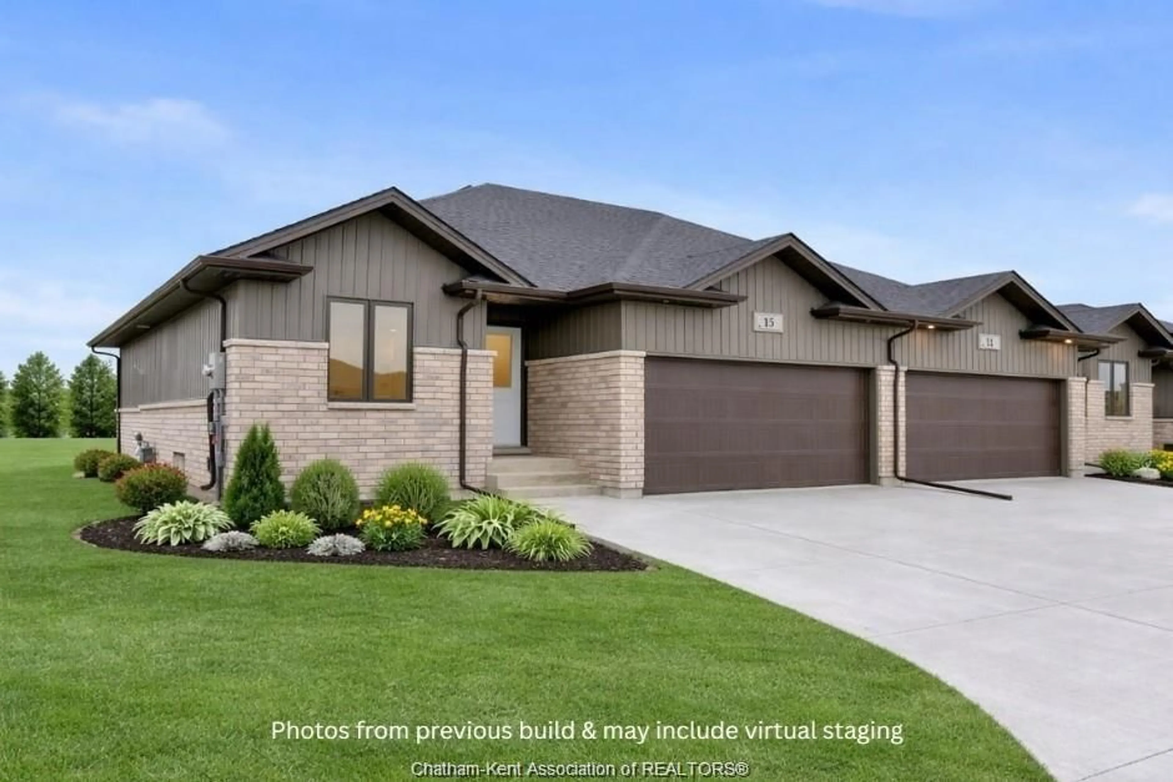 Home with brick exterior material, street for 23 Cornerstone Pl, Chatham Ontario N7M 0V8