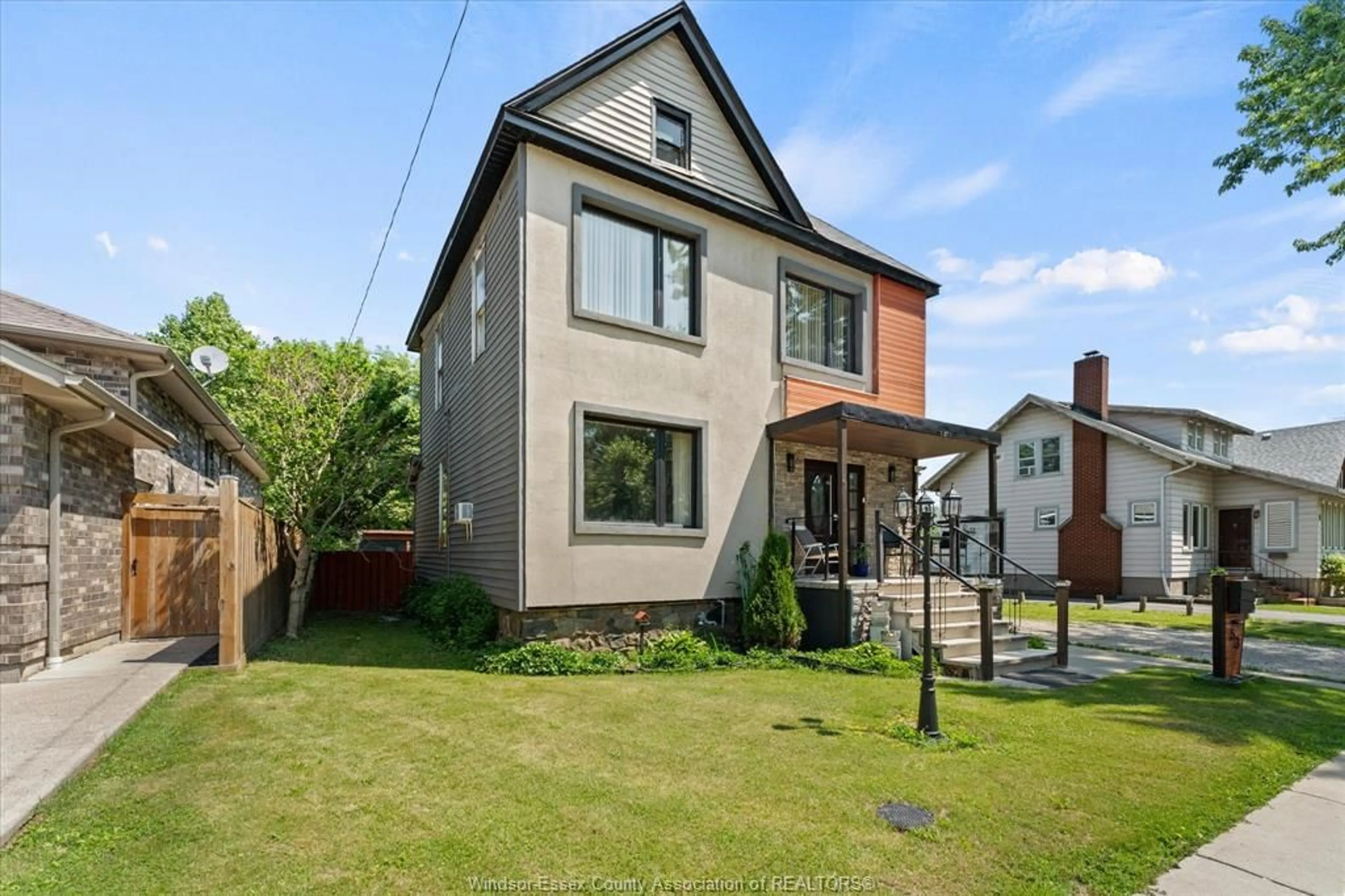 Home with brick exterior material, street for 53 ASKEW, Leamington Ontario N8H 1Y1