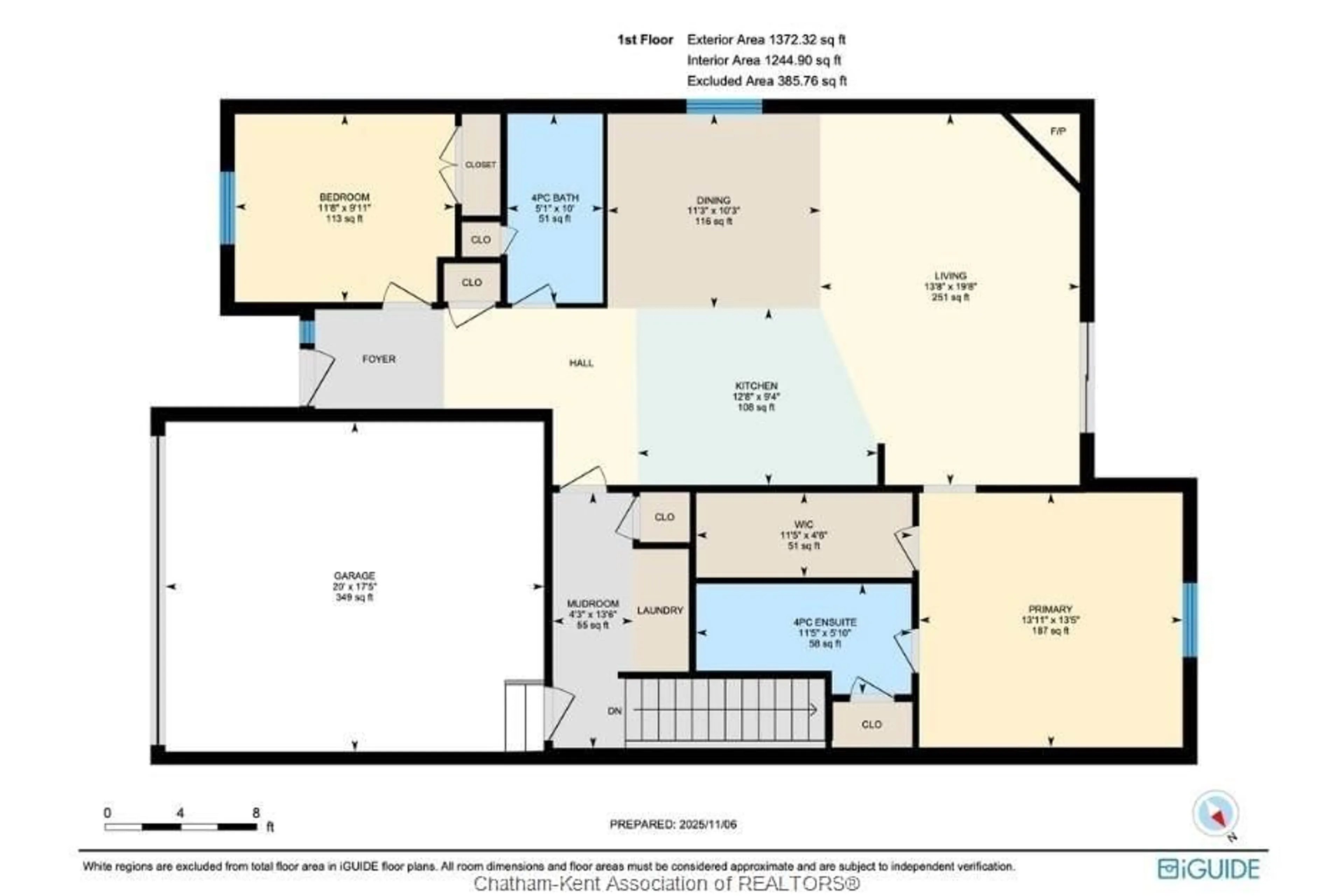 Floor plan for 27 Cornerstone Pl, Chatham Ontario N7M 0V8