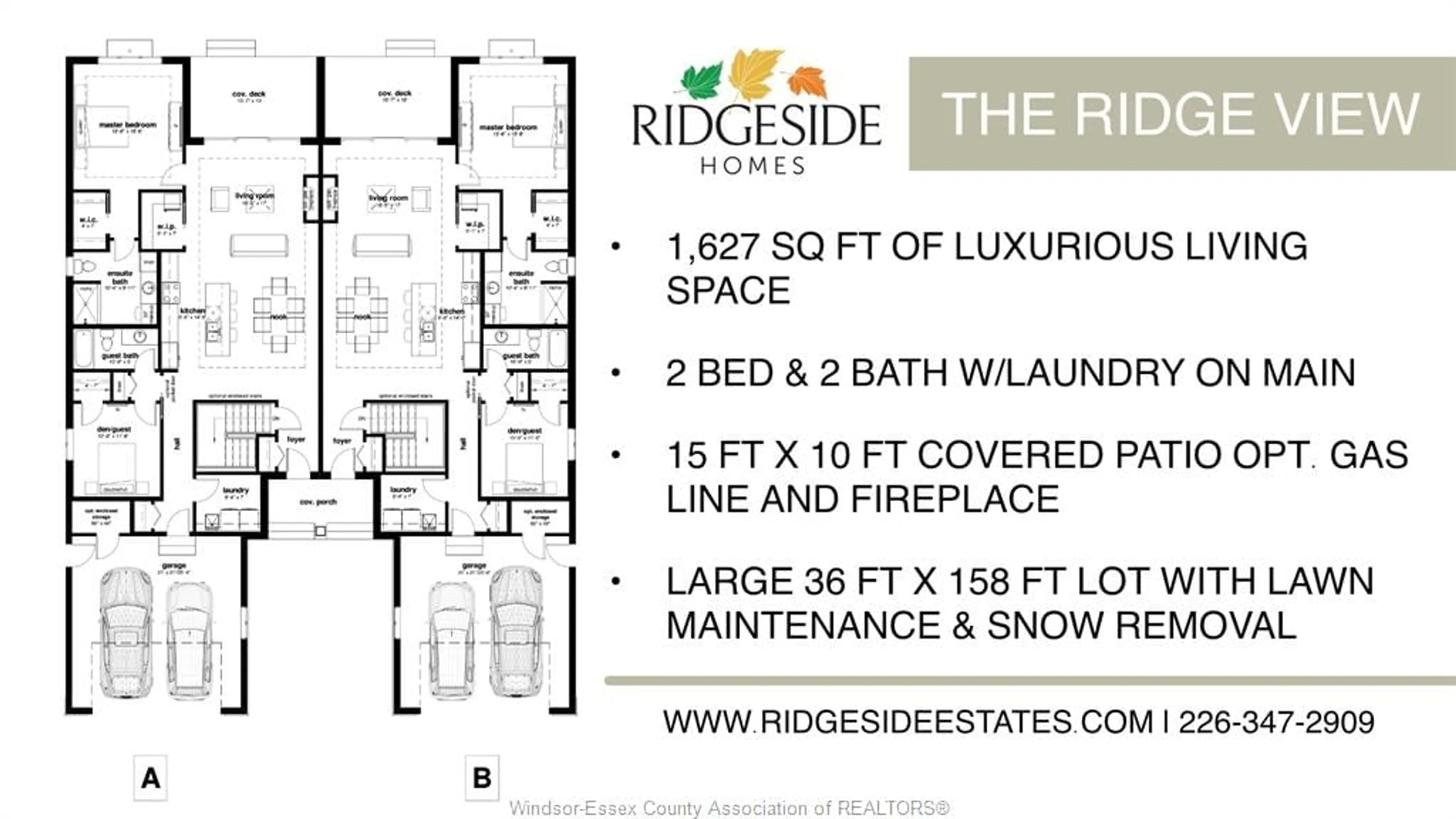 Floor plan for 72 Redwood Ave, Cottam Ontario N0R 1B0
