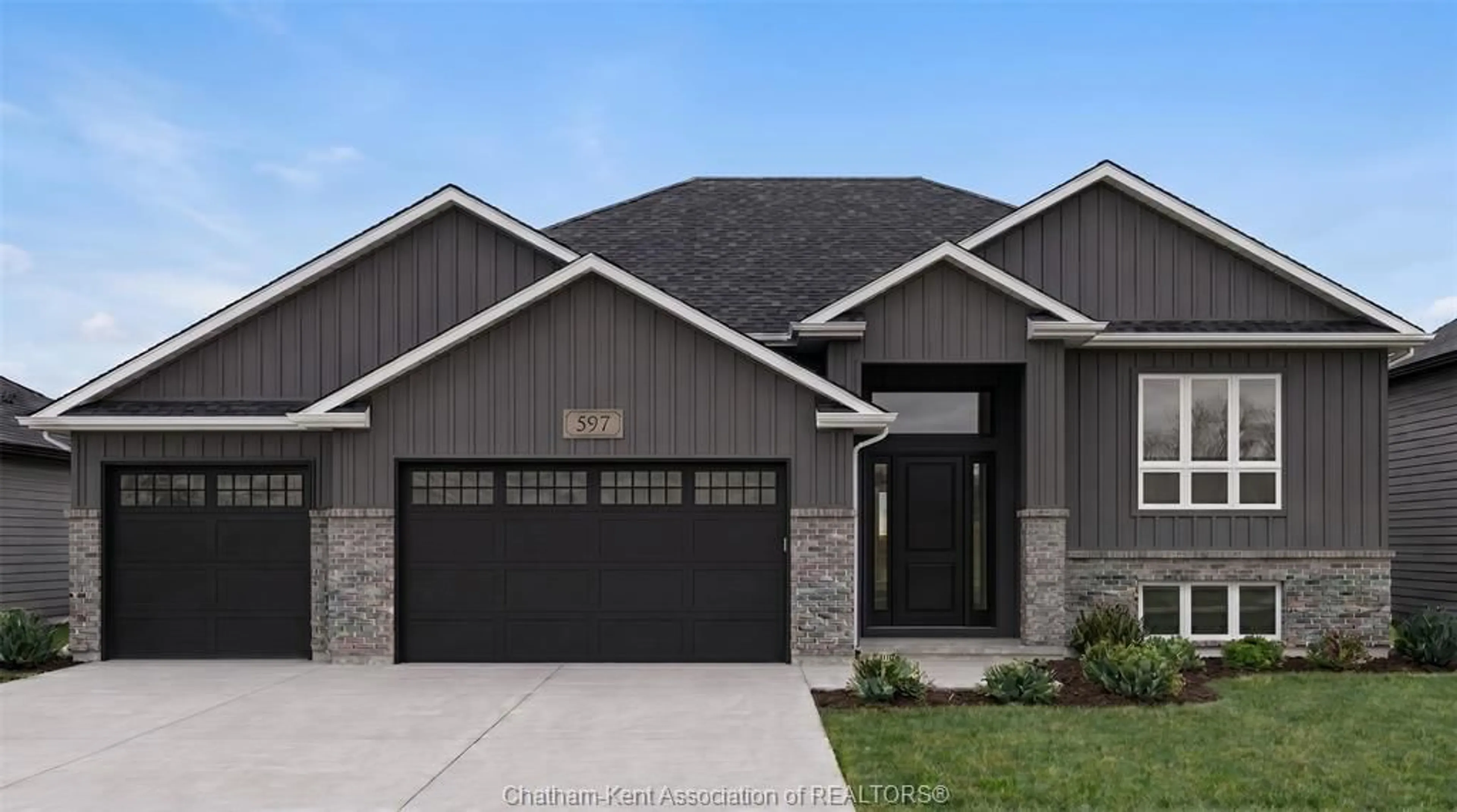 Home with brick exterior material, street for 697 INDIAN CREEK Rd, Chatham Ontario N7M 5J5
