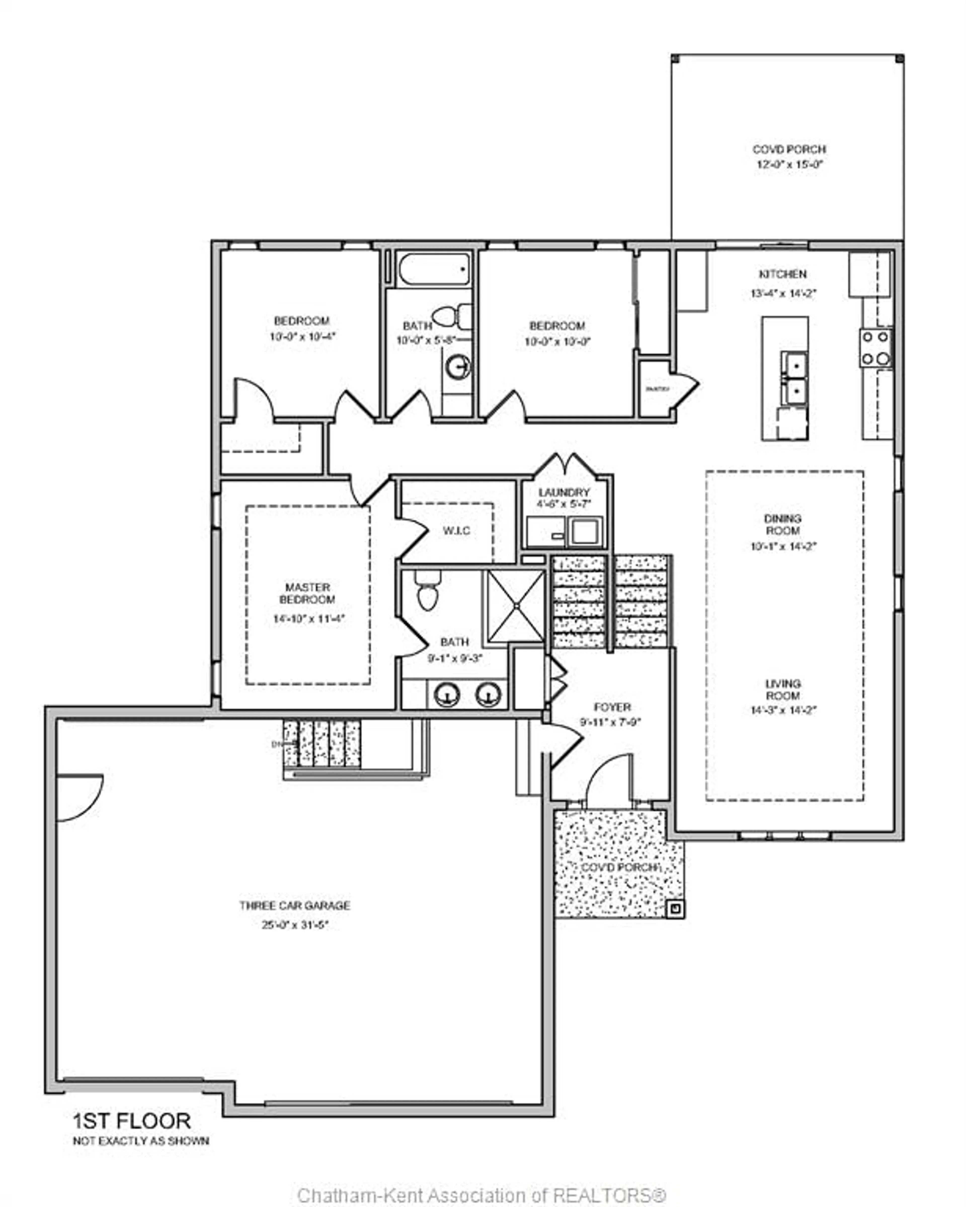 Floor plan for 697 INDIAN CREEK Rd, Chatham Ontario N7M 5J5