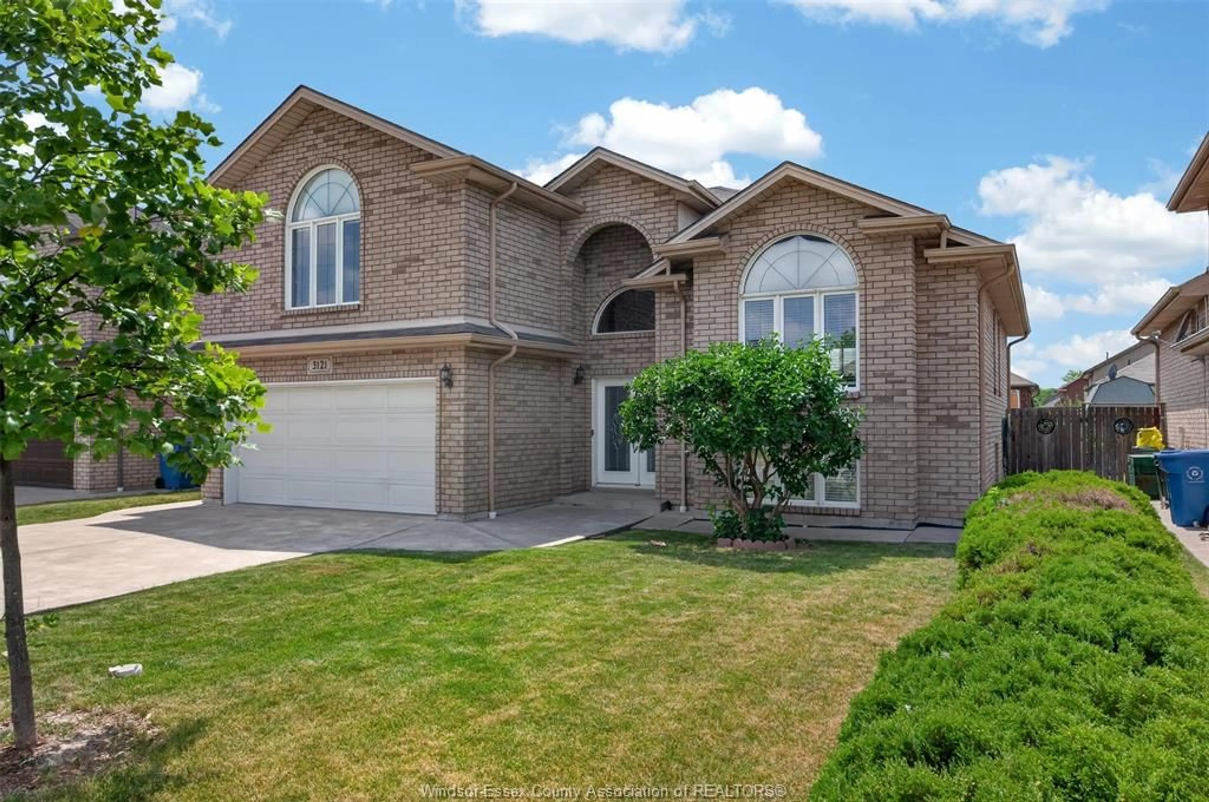 Home with brick exterior material, street for 3121 TROUP CRESCENT, Windsor Ontario N8R 0A3