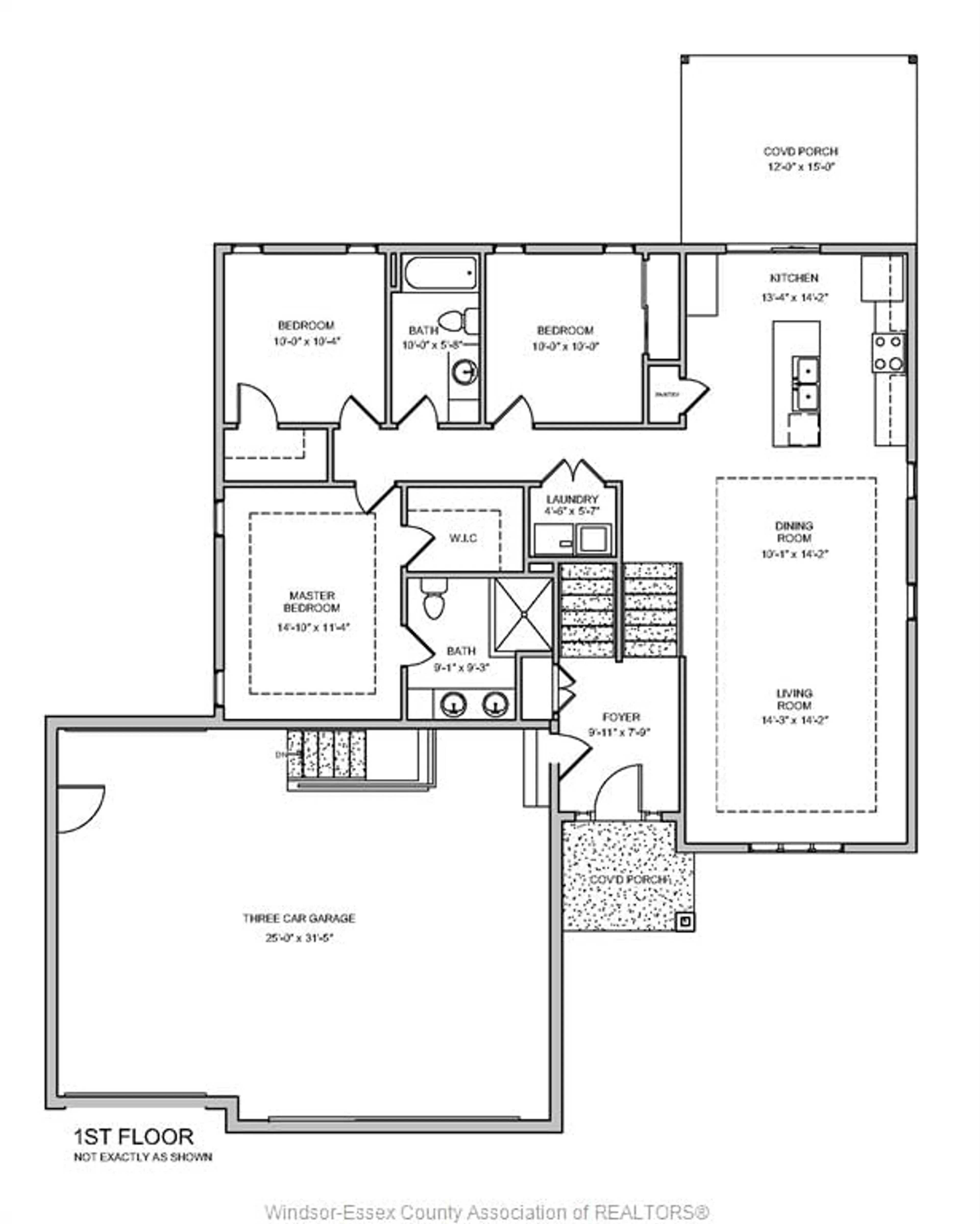 Floor plan for 597 INDIAN CREEK Rd, Chatham Ontario N7M 5J5
