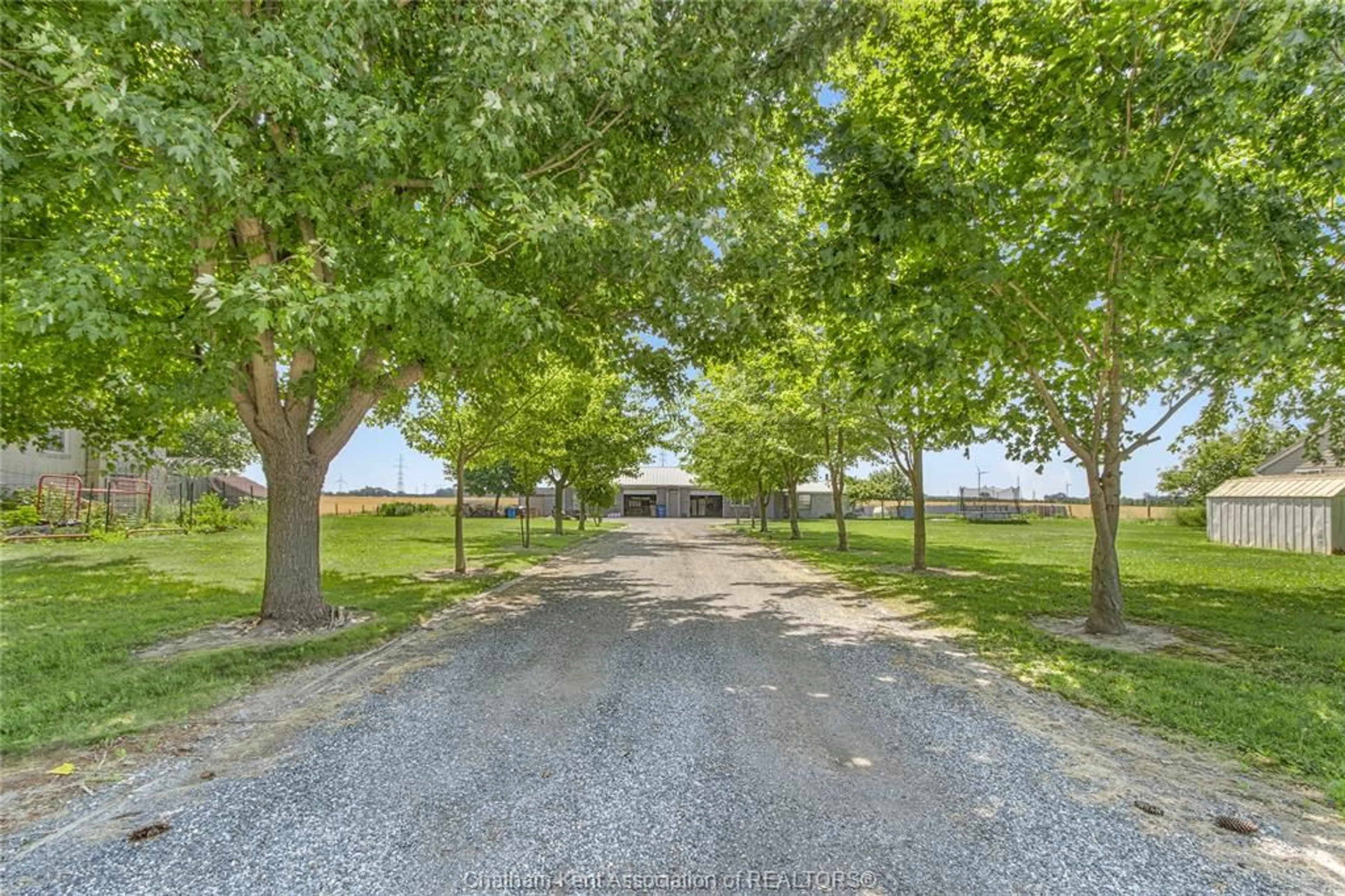 A pic from outside/outdoor area/front of a property/back of a property/a pic from drone, street for 8310/8320 SEVENTH Line, Chatham Ontario N7M 0L8
