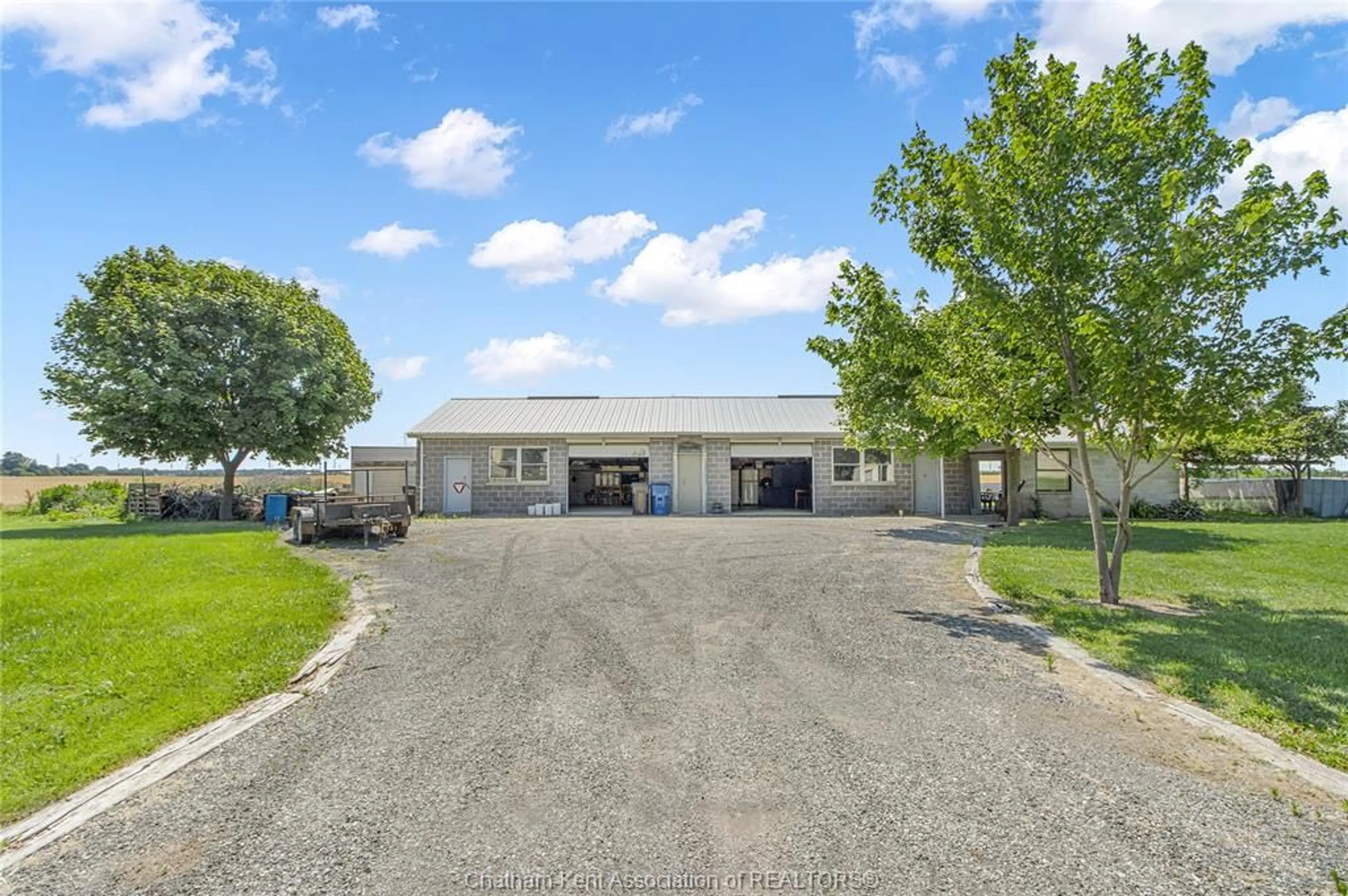 A pic from outside/outdoor area/front of a property/back of a property/a pic from drone, street for 8310/8320 SEVENTH Line, Chatham Ontario N7M 0L8