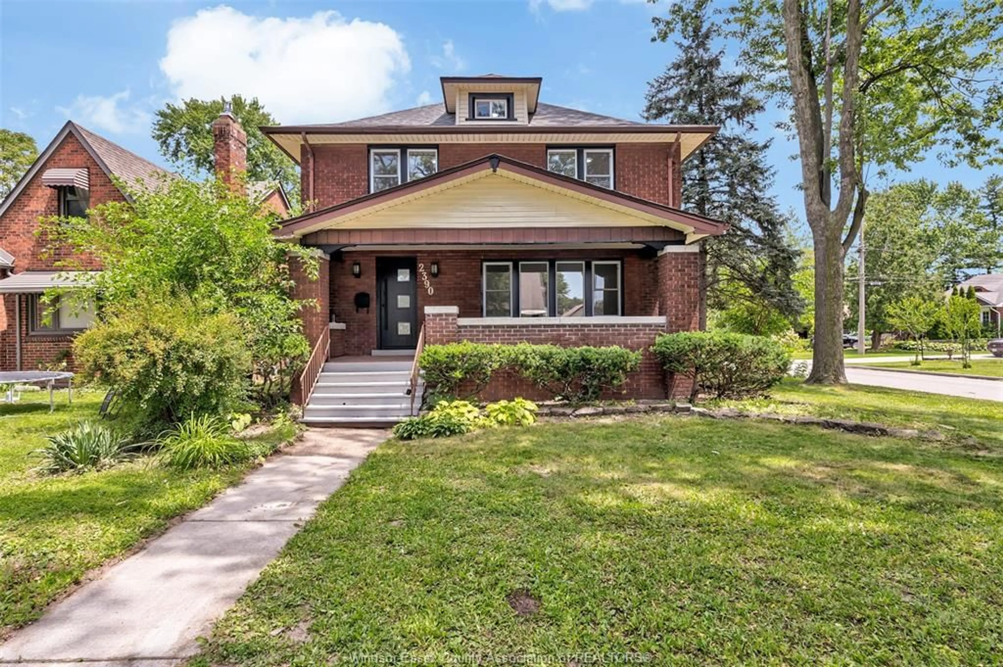 Home with brick exterior material, street for 2390 PRINCESS Ave, Windsor Ontario N8T 1V1