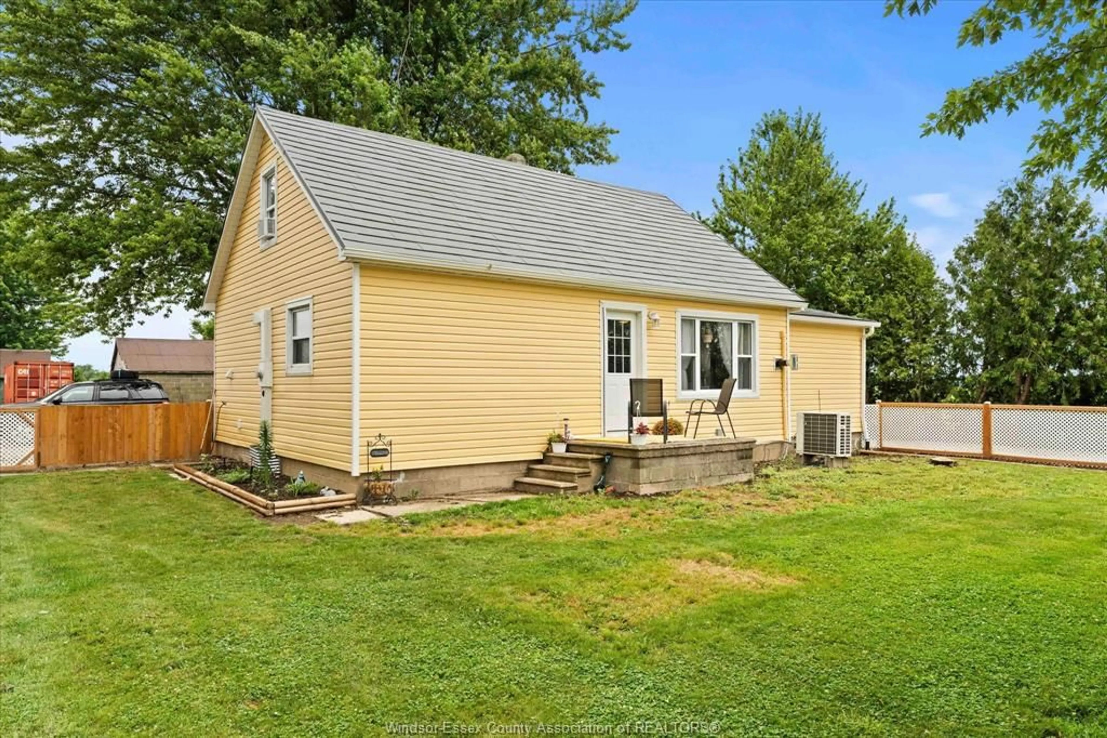 Home with vinyl exterior material, street for 9755 Gracey Side Road, Comber Ontario N0P 1J0