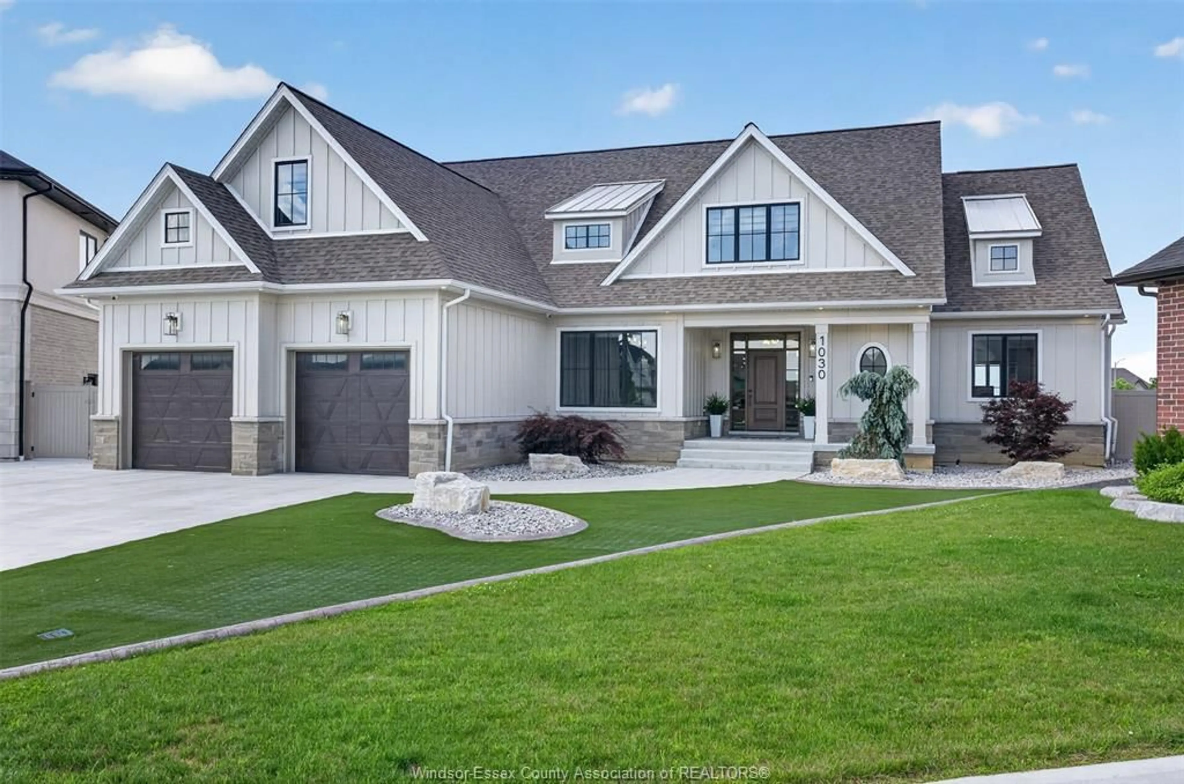 Home with vinyl exterior material, street for 1030 LARK St, LaSalle Ontario N9H 0G1