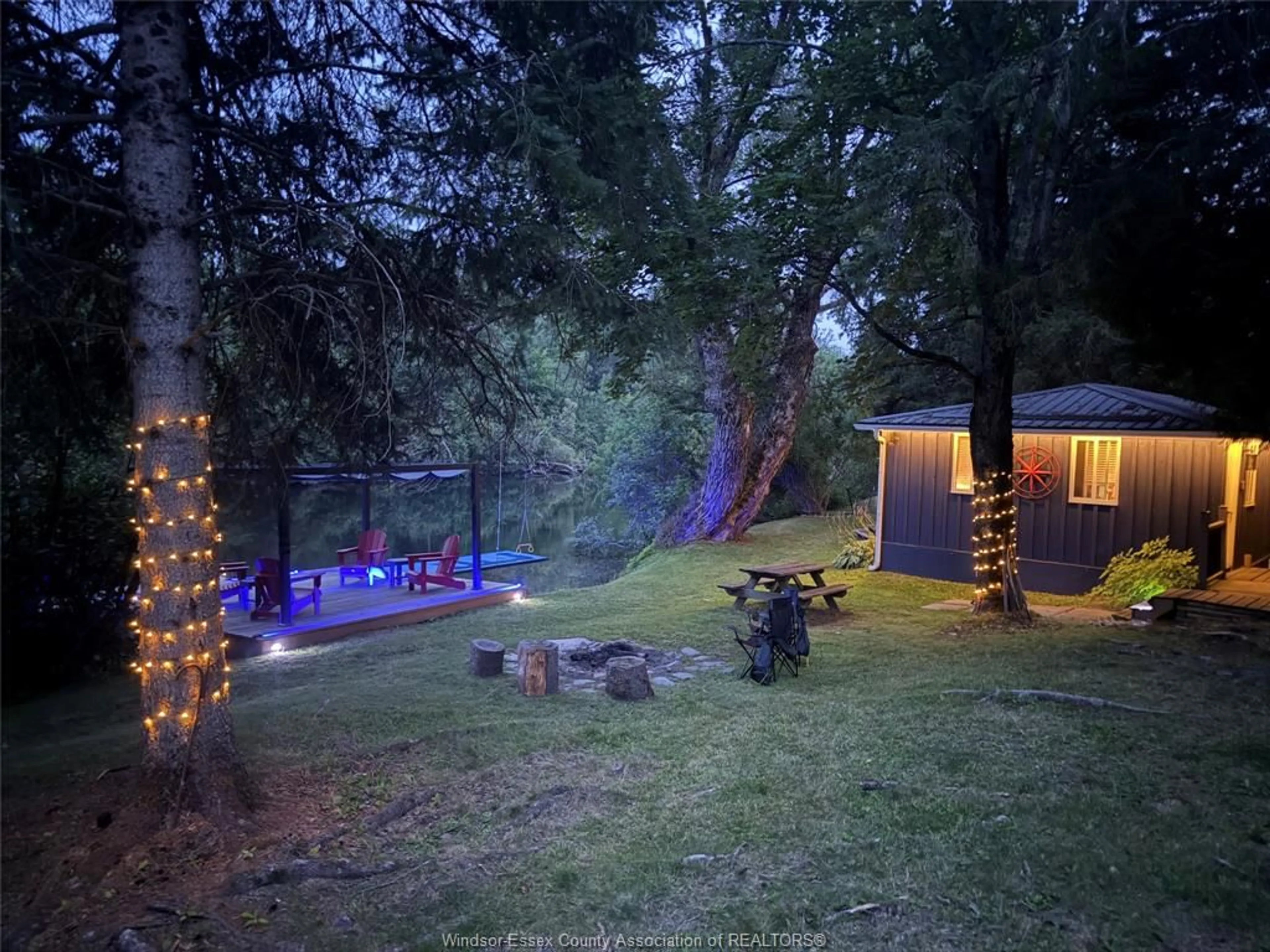 A pic from outside/outdoor area/front of a property/back of a property/a pic from drone, forest/trees view for 4228 DEEP BAY Rd, Minden Ontario K0M 2K0