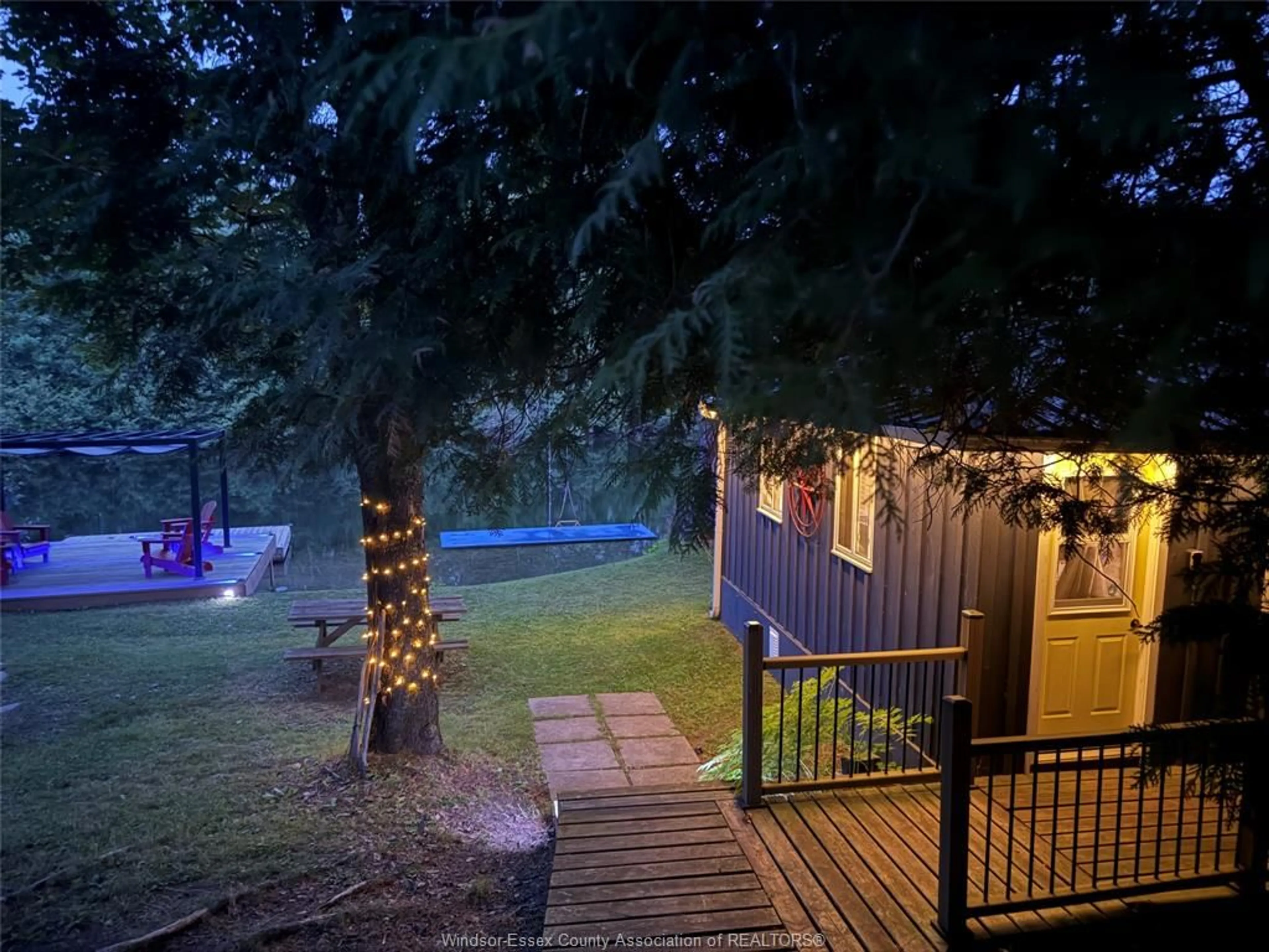 A pic from outside/outdoor area/front of a property/back of a property/a pic from drone, forest/trees view for 4228 DEEP BAY Rd, Minden Ontario K0M 2K0