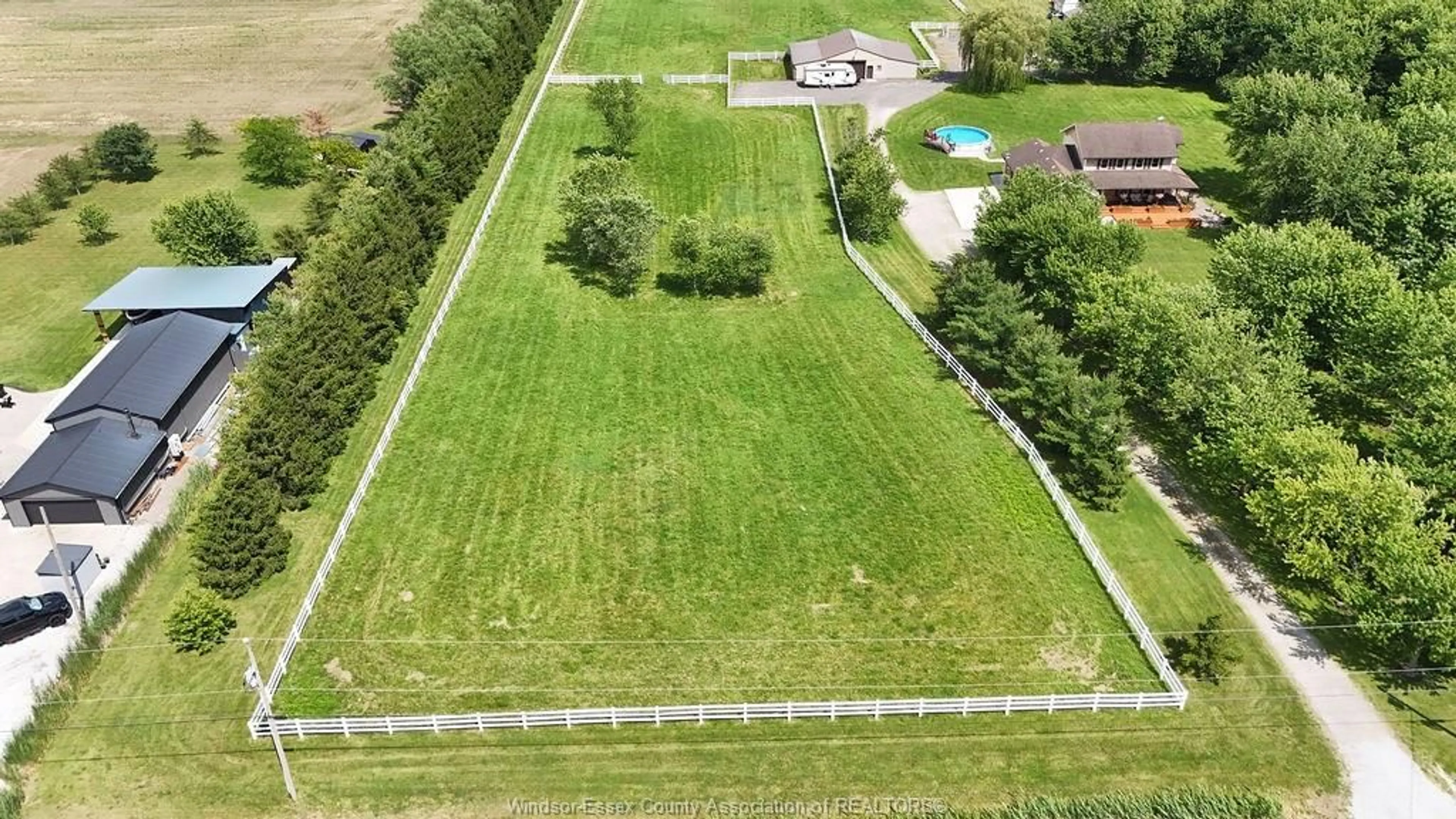 A pic from outside/outdoor area/front of a property/back of a property/a pic from drone, unknown for 1420 COUNTY RD 31, Lakeshore Ontario N0R 1S0