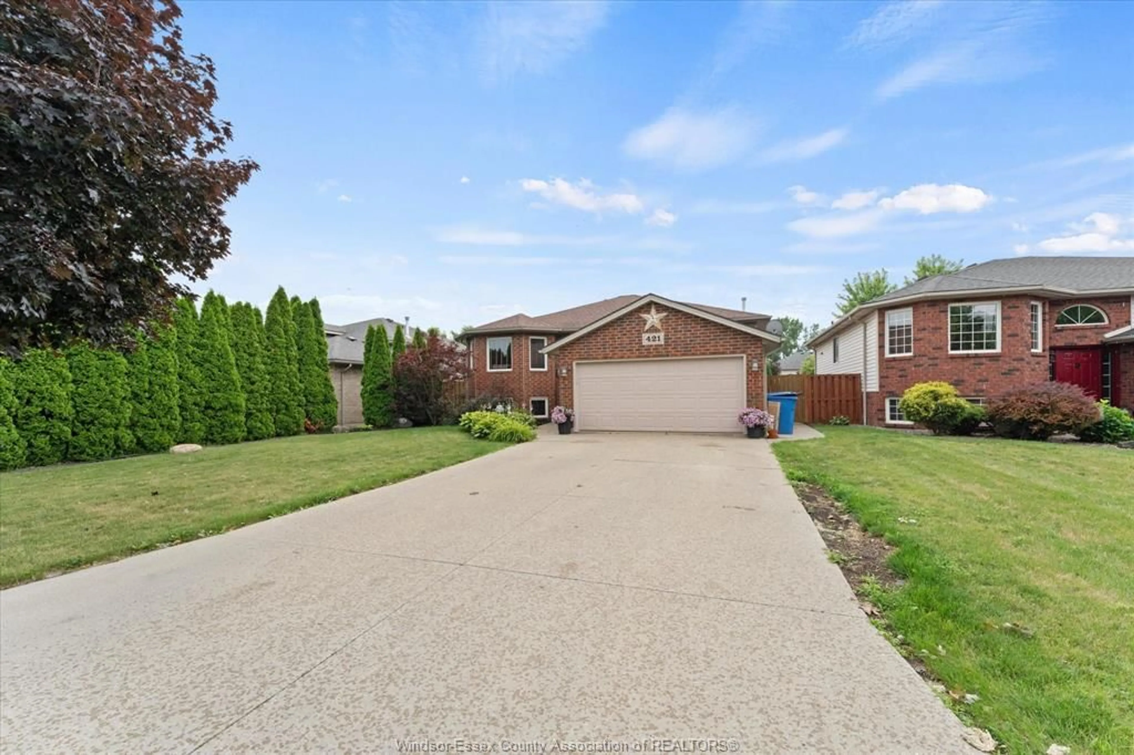 Home with brick exterior material, street for 421 MCLELLAN, Amherstburg Ontario N9V 4C8
