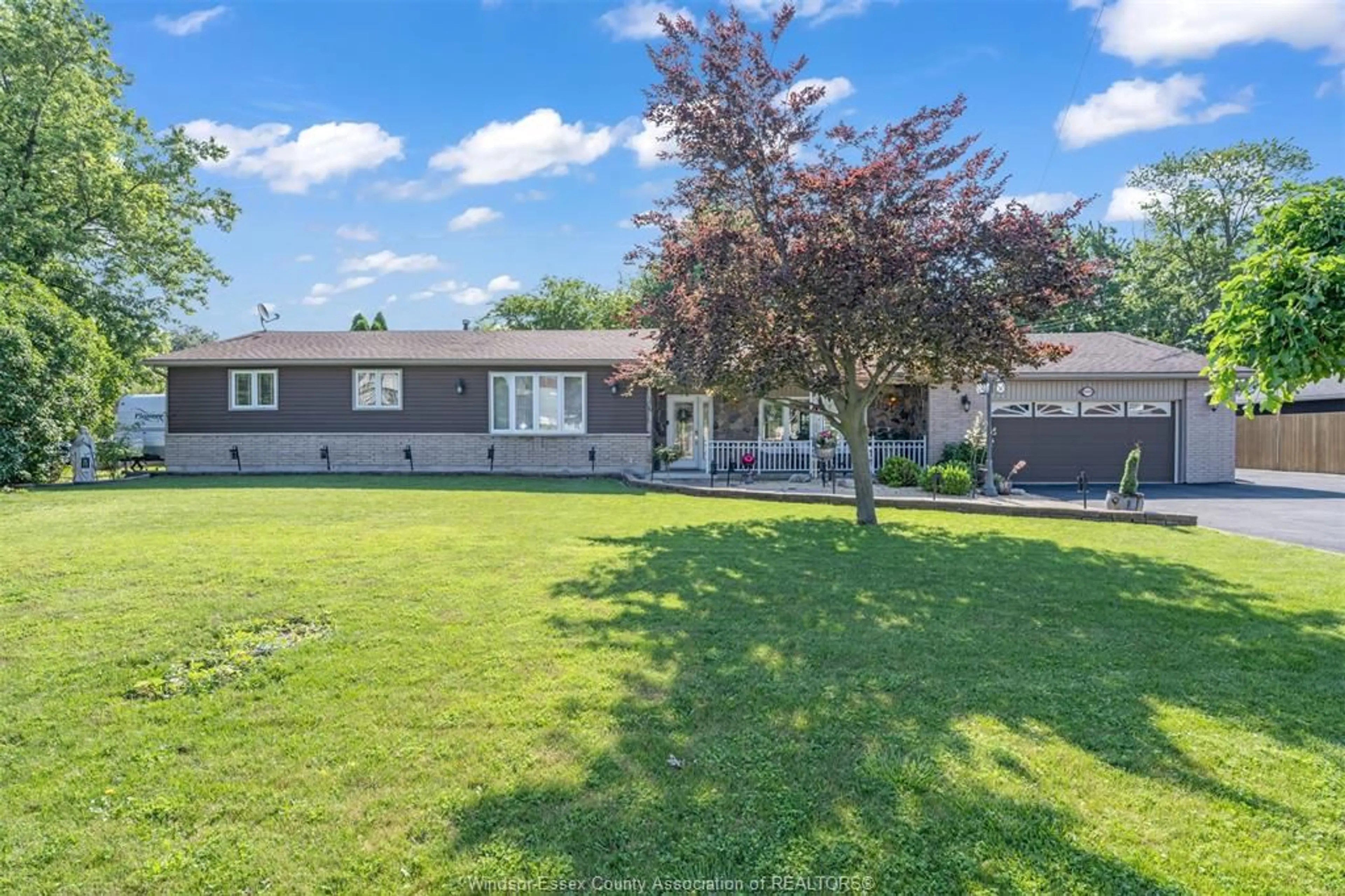 A pic from outside/outdoor area/front of a property/back of a property/a pic from drone, unknown for 9525 WALKER Rd, McGregor Ontario N0R 1J0