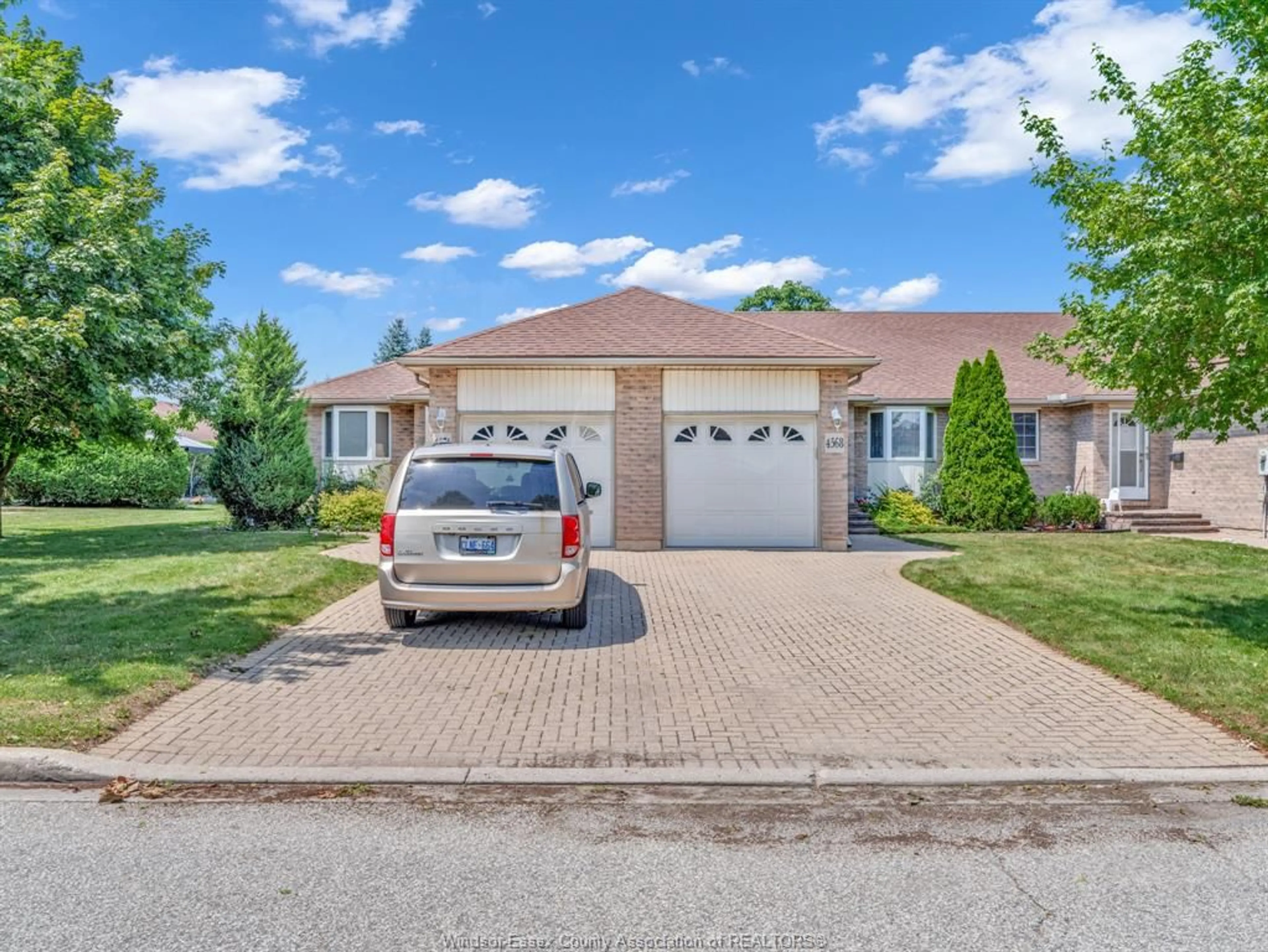 Home with brick exterior material, street for 4568 BROTHER'S COURT, Windsor Ontario N9G 2W1