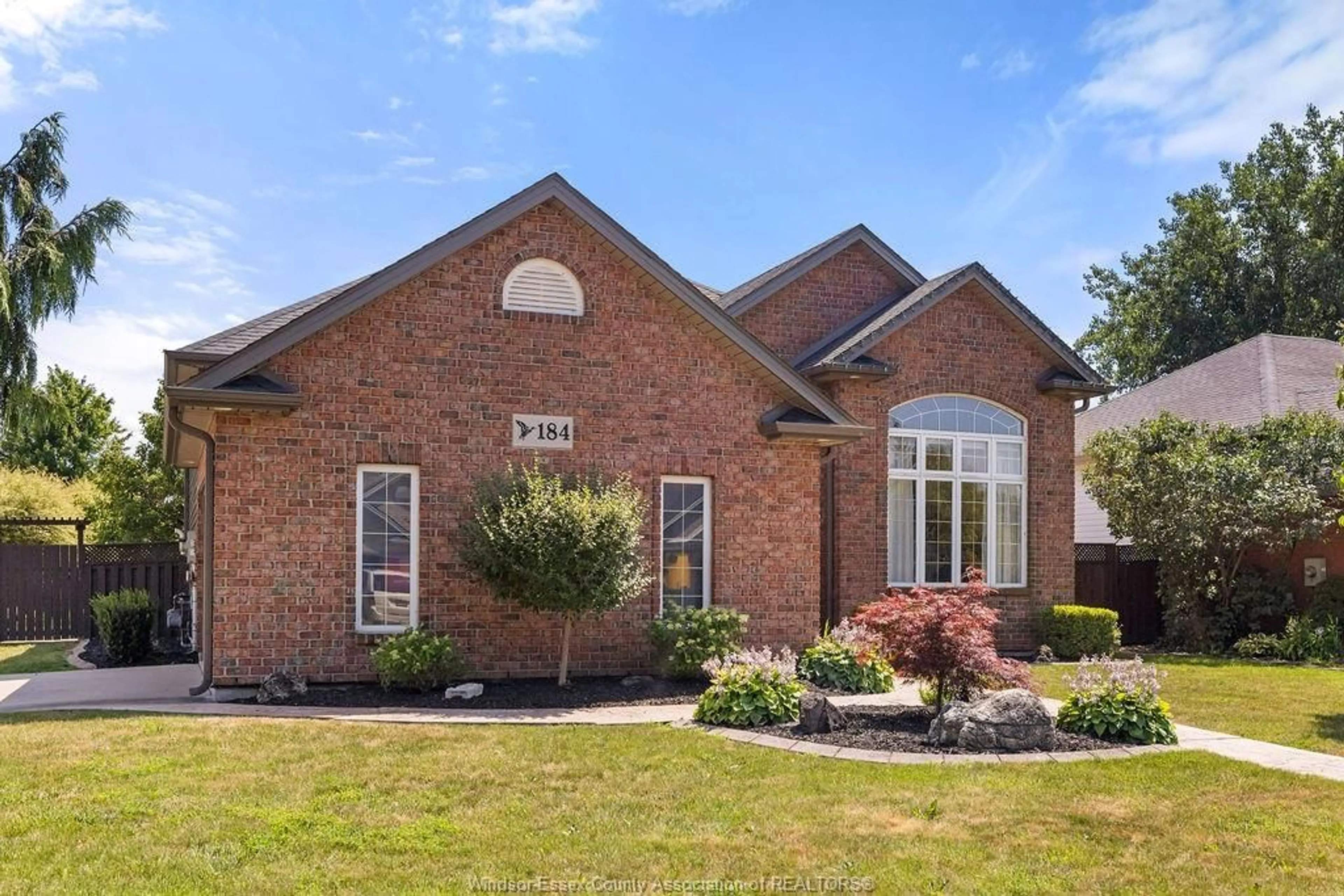 Home with brick exterior material, unknown for 184 MOUSSEAU, Belle River Ontario N8L 0M7