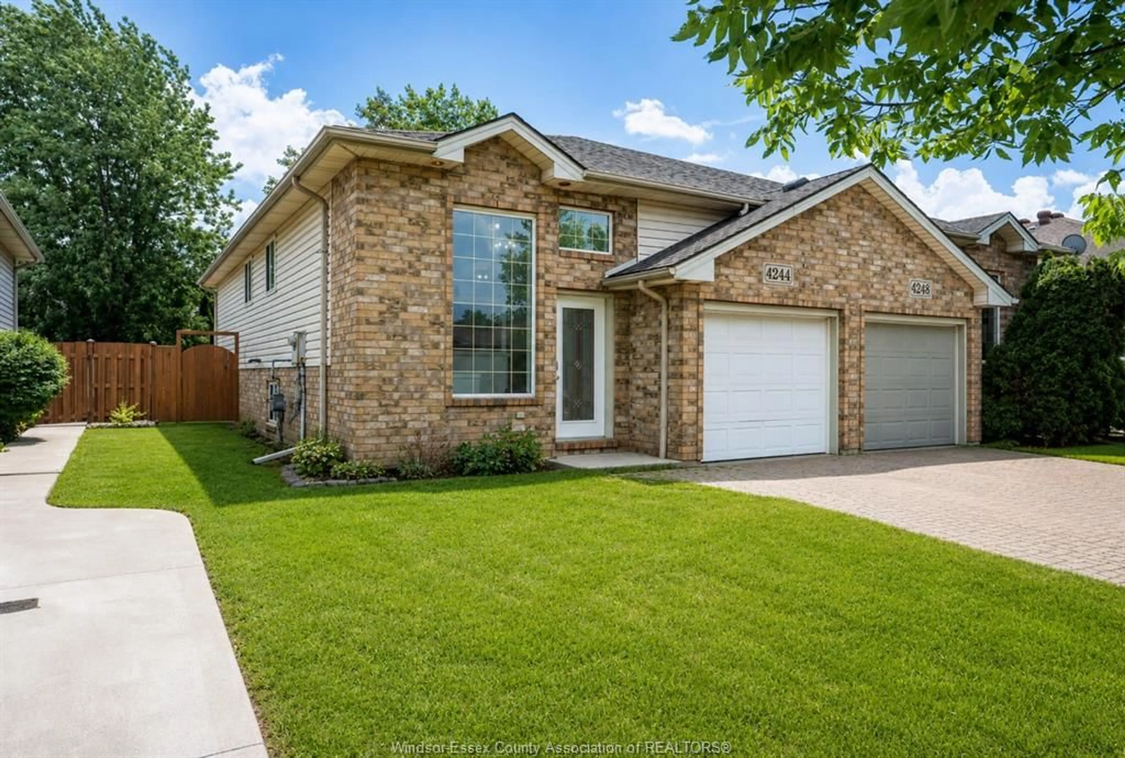 Home with brick exterior material, street for 4244 OLD WEST, Windsor Ontario N9G 2X1