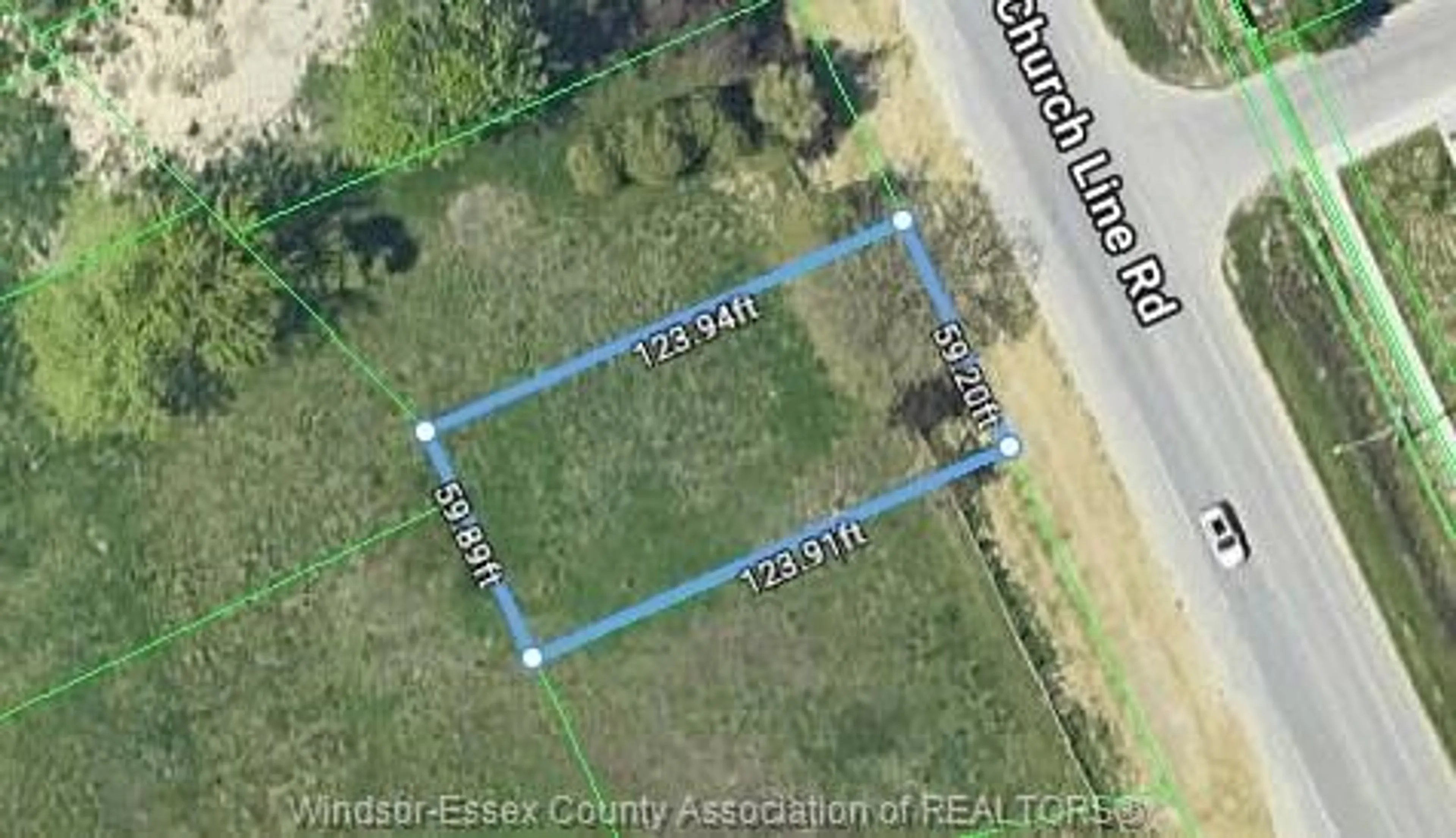 A pic from outside/outdoor area/front of a property/back of a property/a pic from drone, street for V/L Huron Church Line Rd #LOT #5, LaSalle Ontario N9H 1H3