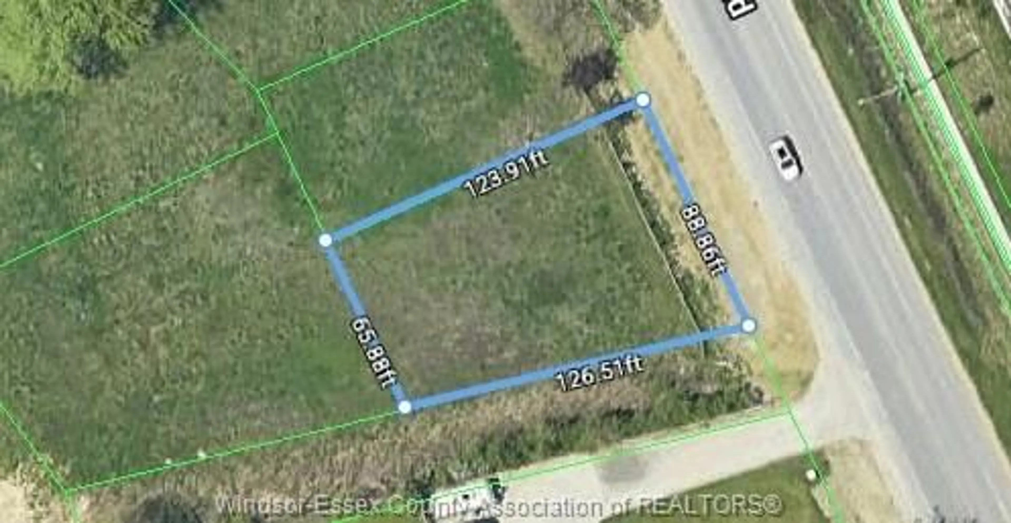 A pic from outside/outdoor area/front of a property/back of a property/a pic from drone, street for V/L Huron Church Line Rd #LOT #6, LaSalle Ontario N9H 1H3